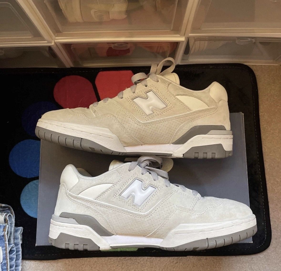 New Balance Size 8.5 - New Balance 550 x United Arrows Beige White Size US 8.5 / EU 41-42 - 3 Thumbnail