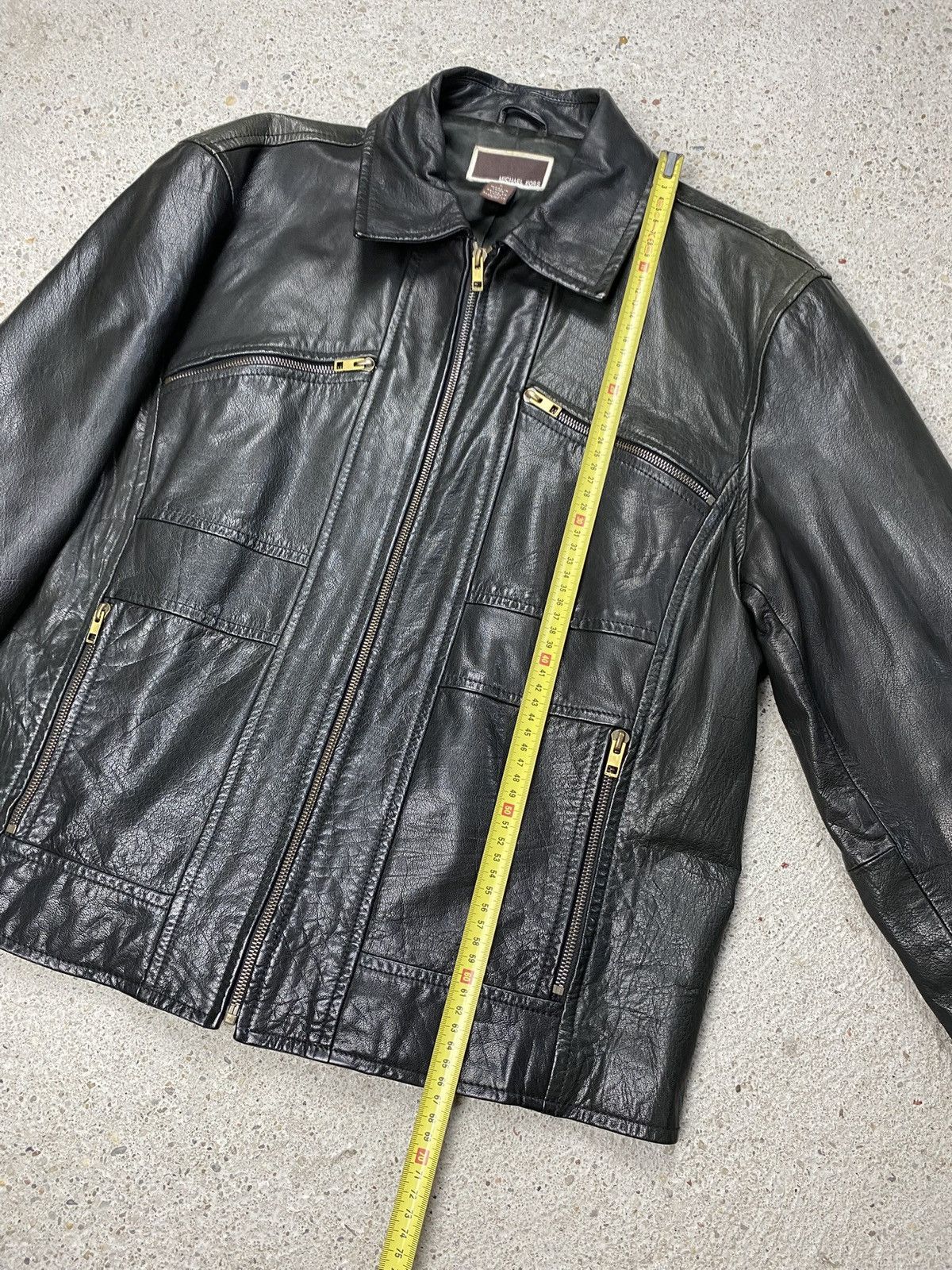Michael Kors Michael kors leather jacket black Size US L / EU 52-54 / 3 - 16 Thumbnail