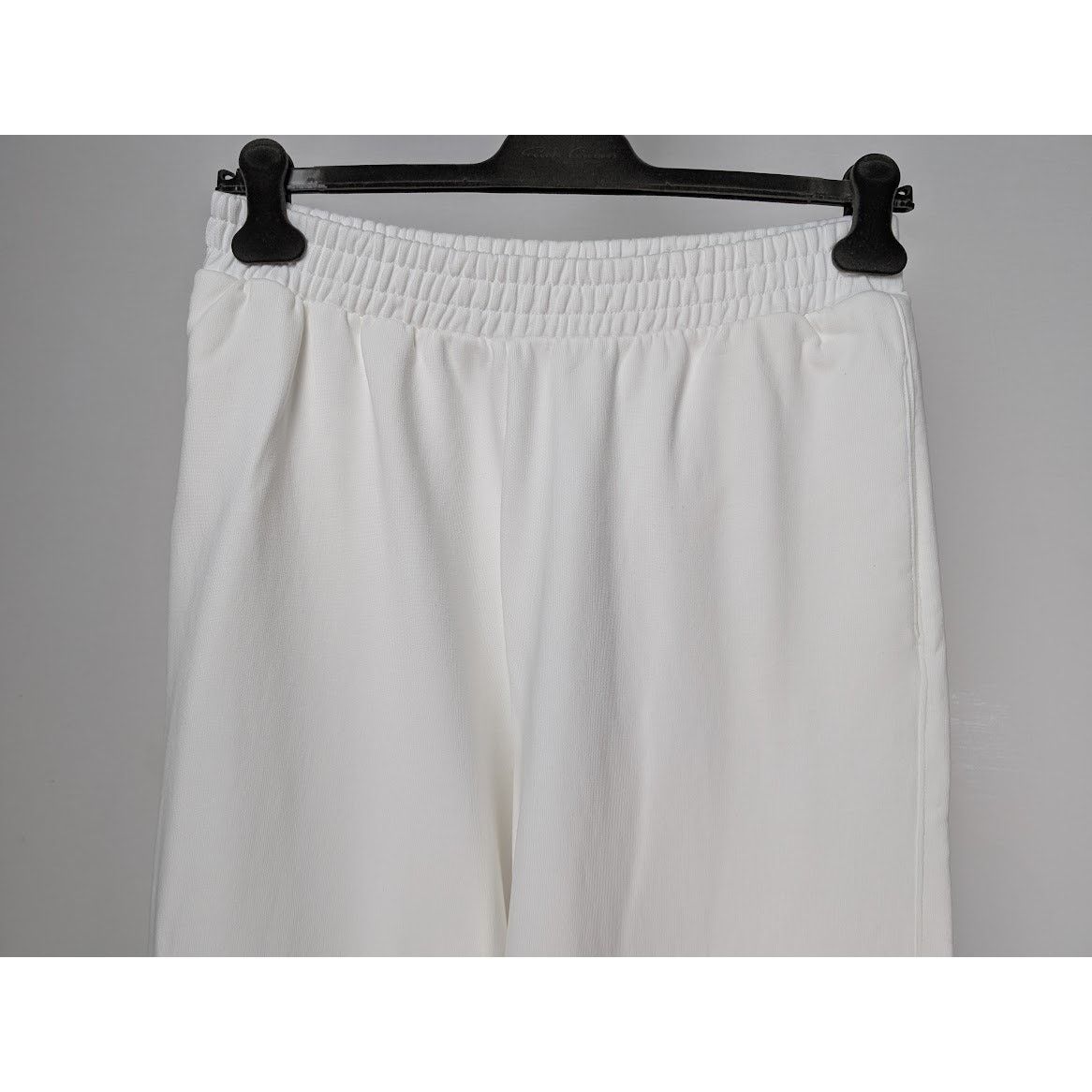 Maison Margiela o1rshd1 Men's /DUP/ MM6 Pants / Sweatpants Short in White Size US 34 / EU 50 - 3 Thumbnail