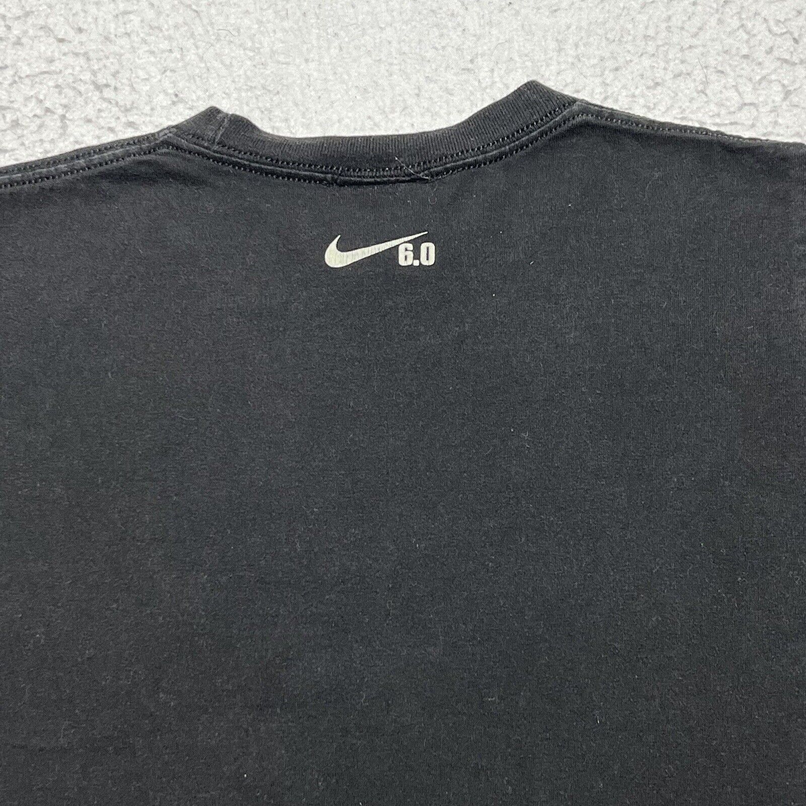 Nike Nike 6.0 Short Sleeve Tee Black & Green Logo Graphic T Shirt Size S / US 4 / IT 40 - 11 Thumbnail