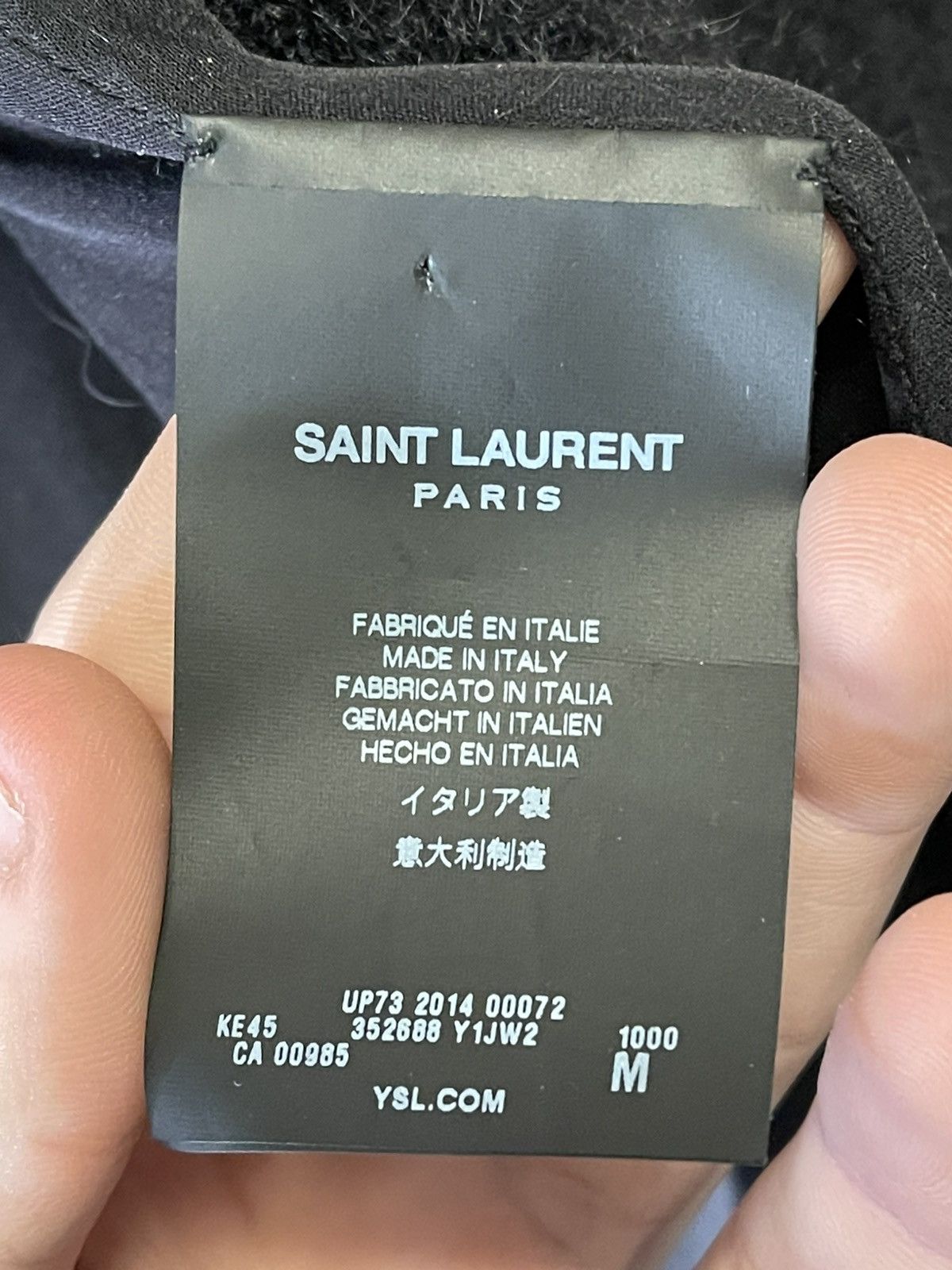 Saint Laurent Paris Size M - Saint Laurent Fall 2016 Studded Mohair Cardigan Size M / US 6-8 / IT 42-44 - 11 Thumbnail