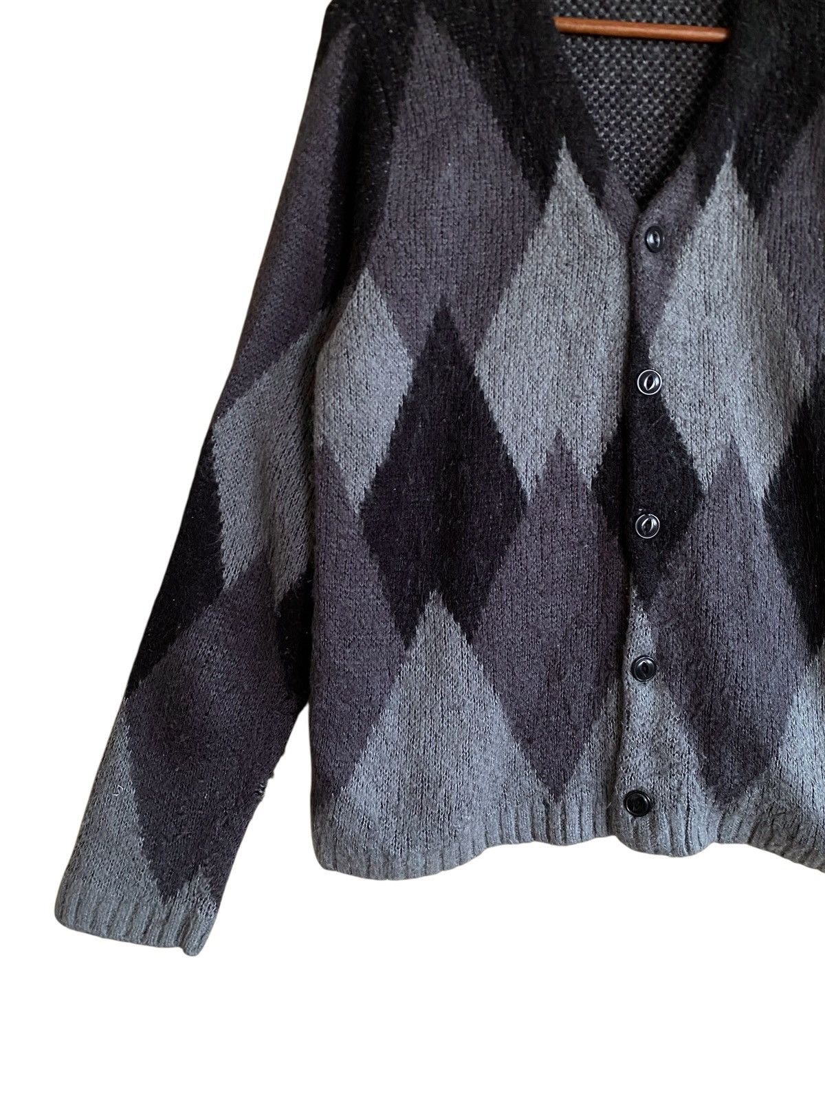 Japanese Brand Rare Vintage Japanese Brand Univerd72 Mohair Cardigan 1990s Size US M / EU 48-50 / 2 - 4 Thumbnail