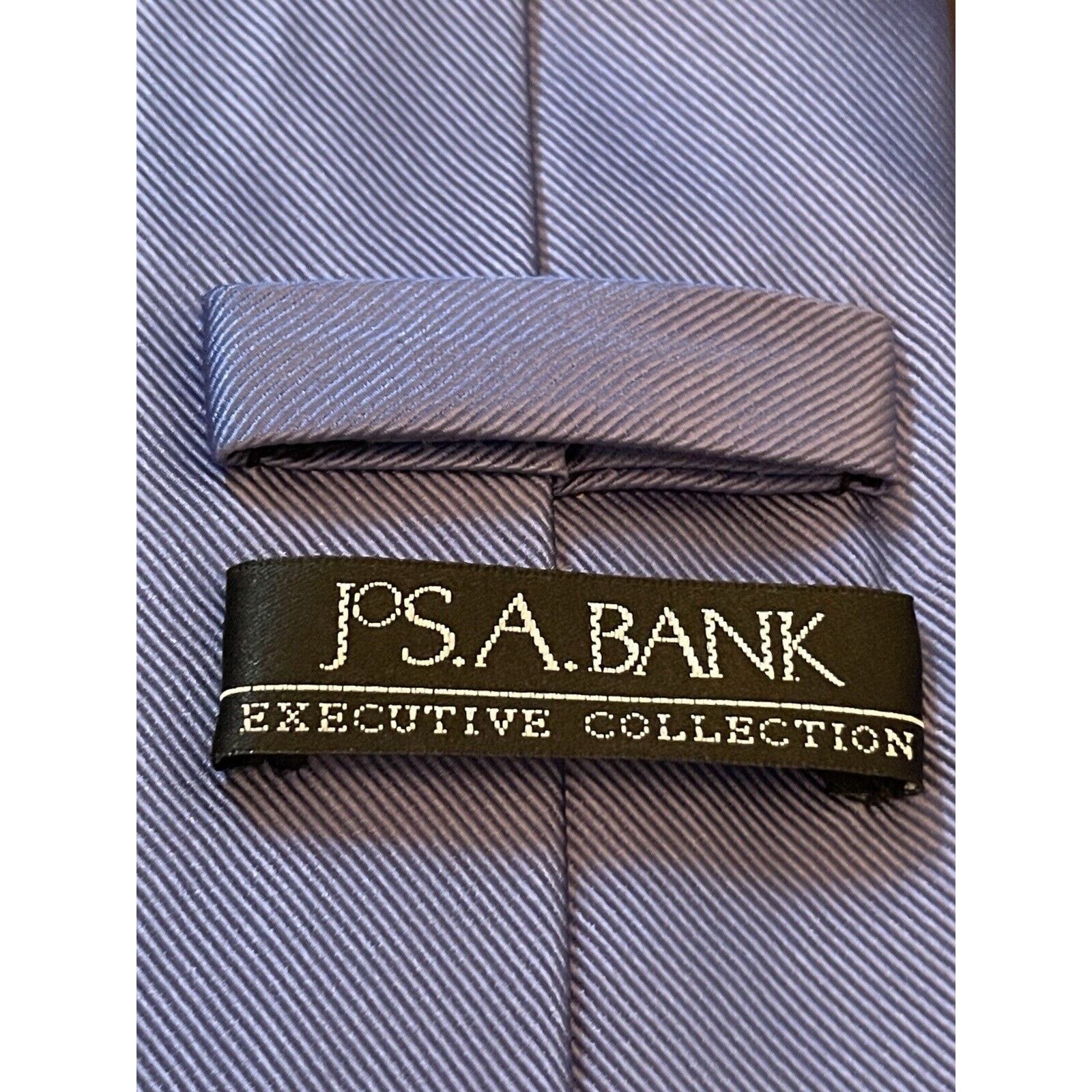 Jos. A. Bank Jos. A. Bank Executive Collection Blue Hand Made 100% Silk Size ONE SIZE - 8 Thumbnail