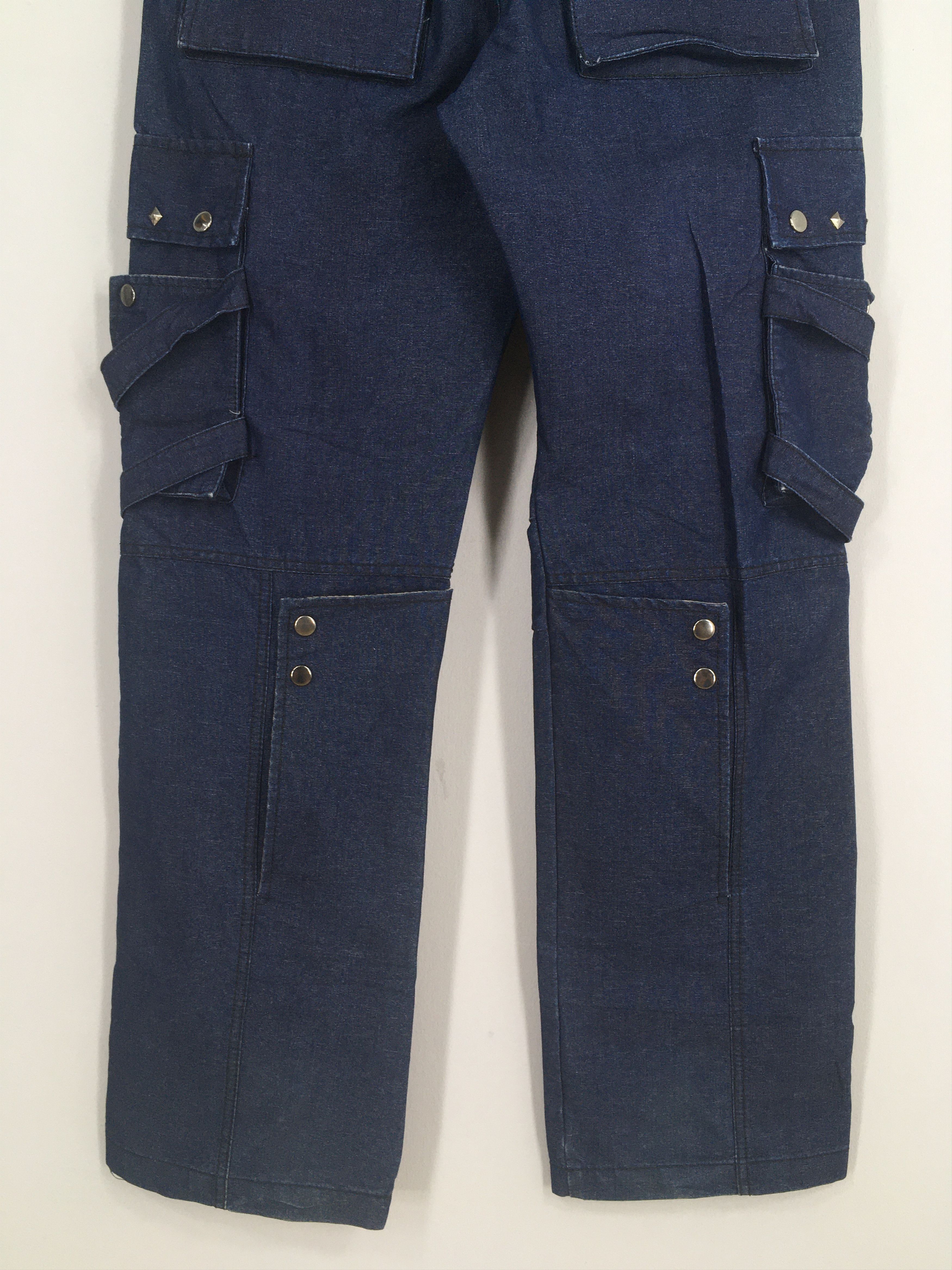 If Six Was Nine Size 30x31 Vintage Japanese Rain Bondage Cargo Pants S158 Size US 30 / EU 46 - 10 Thumbnail