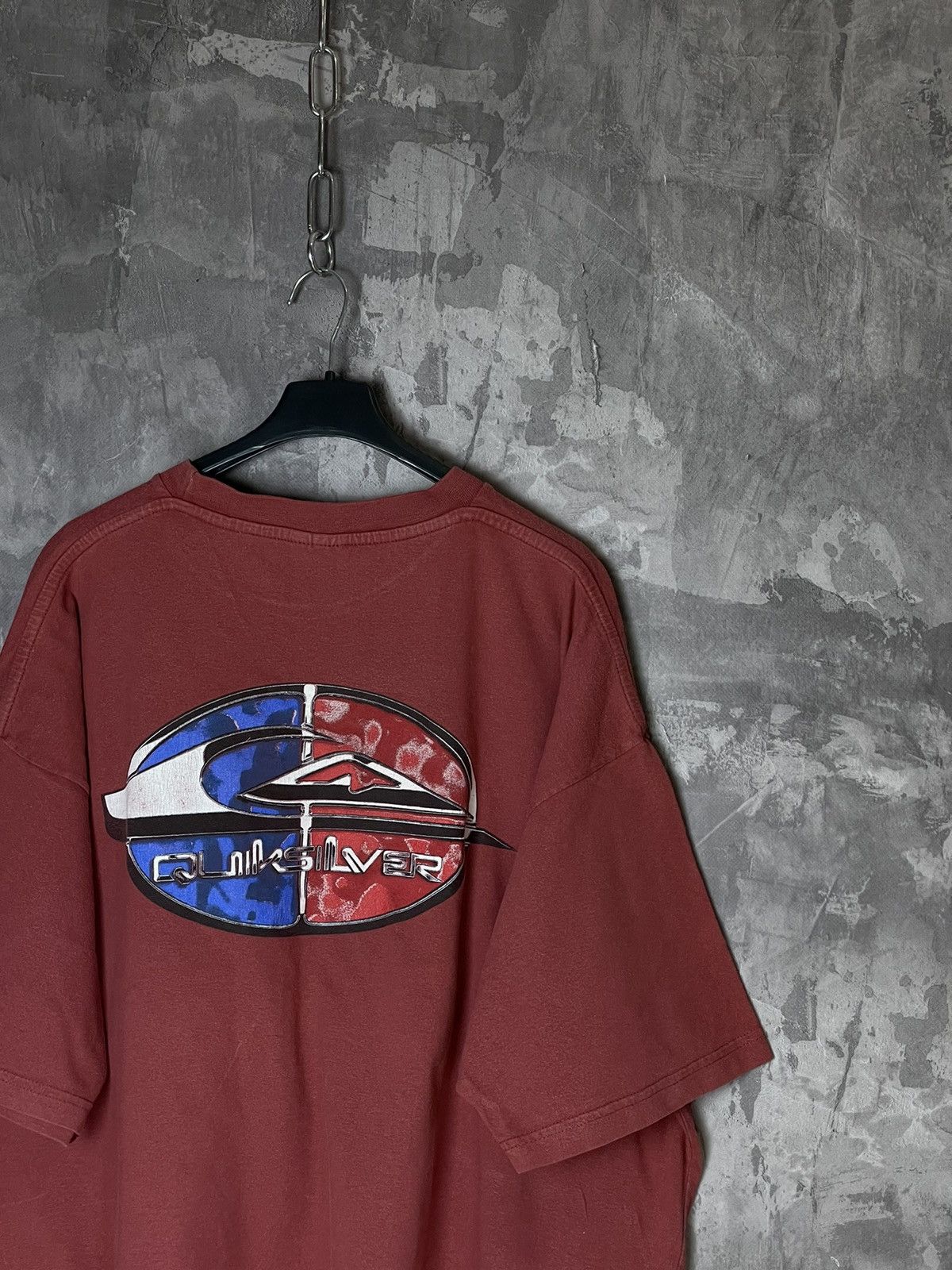 Quiksilver Vintage QuikSilver Surf Style Big Logo 90s Tshirt Size US XL / EU 56 / 4 - 4 Thumbnail