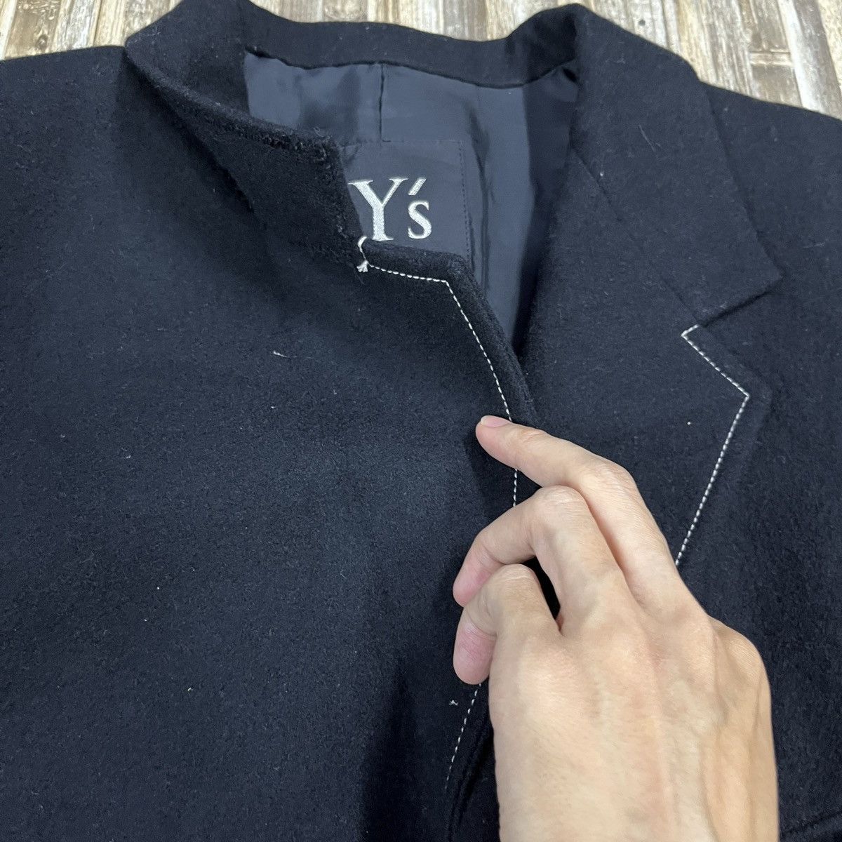 Japanese Brand × Yohji Yamamoto Vintage Yohji Yamamoto Blazer Size 38R - 15 Thumbnail