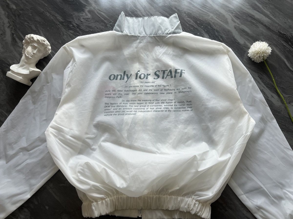 Audi × Vintage AUDI : Light Jacket 50 Years Only For Staff Size US L / EU 52-54 / 3 - 2 Thumbnail