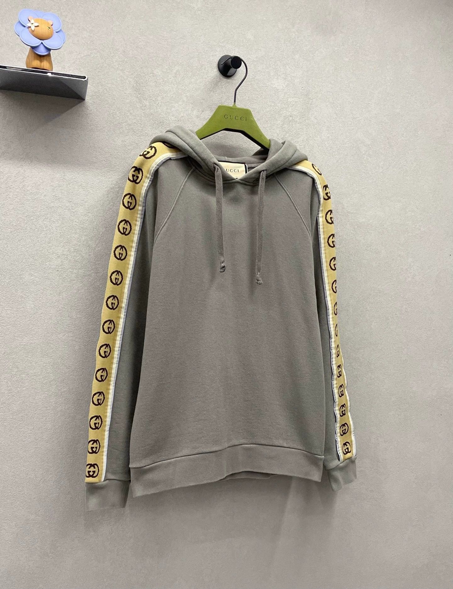 Gucci gucci gray brown hooded long sleeve sweatshirt Size US XS / EU 42 / 0 - 3 Thumbnail