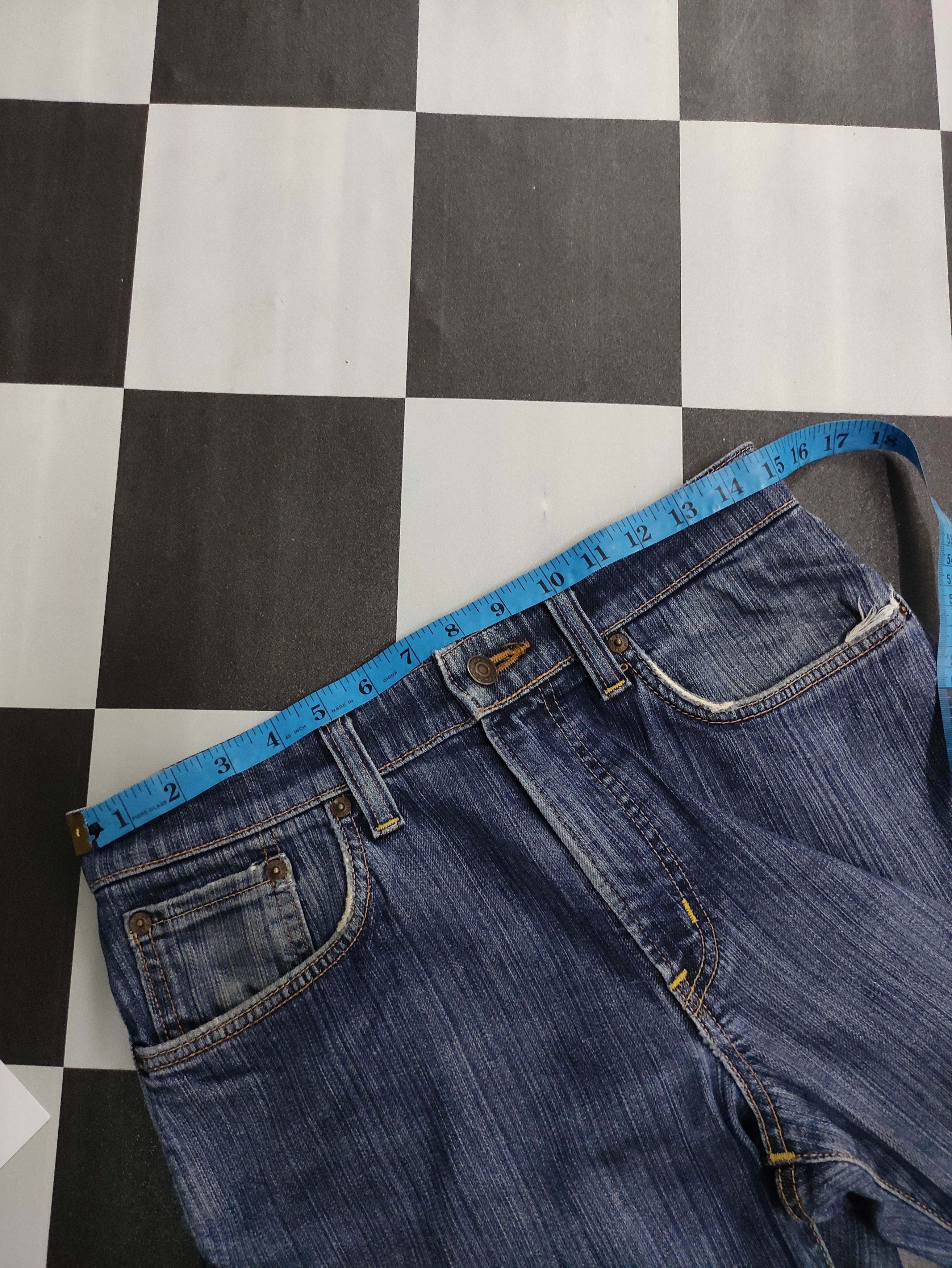 Wrangler Vintage Wrangle 403 Soft-Flex Distressed Denim Jeans Size US 30 / EU 46 - 16 Thumbnail