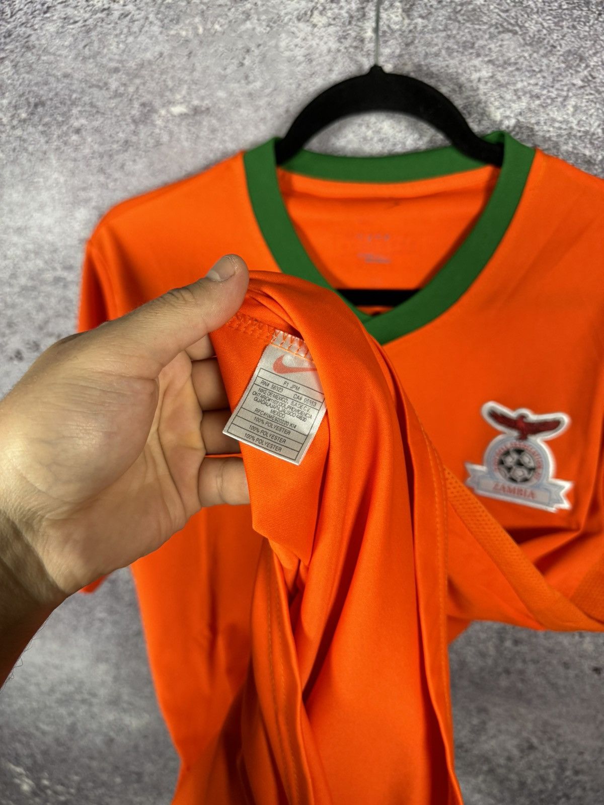 Nike × Vintage Vintage Zambia 2011 Nike Fan Soccer Jersey Blokcore Medium Size US M / EU 48-50 / 2 - 9 Thumbnail