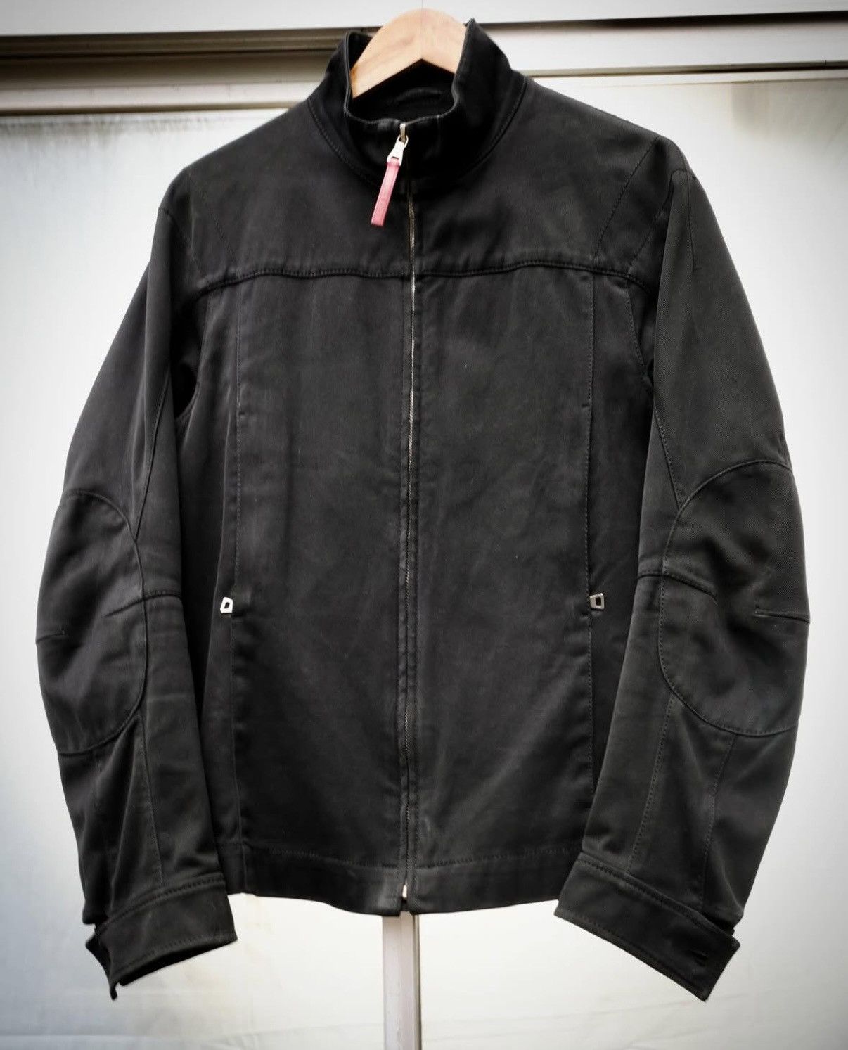 Prada Prada 00s 'Articulated' & 'Ventilated' Biker Jacket Size US M / EU 48-50 / 2 - 1 Thumbnail