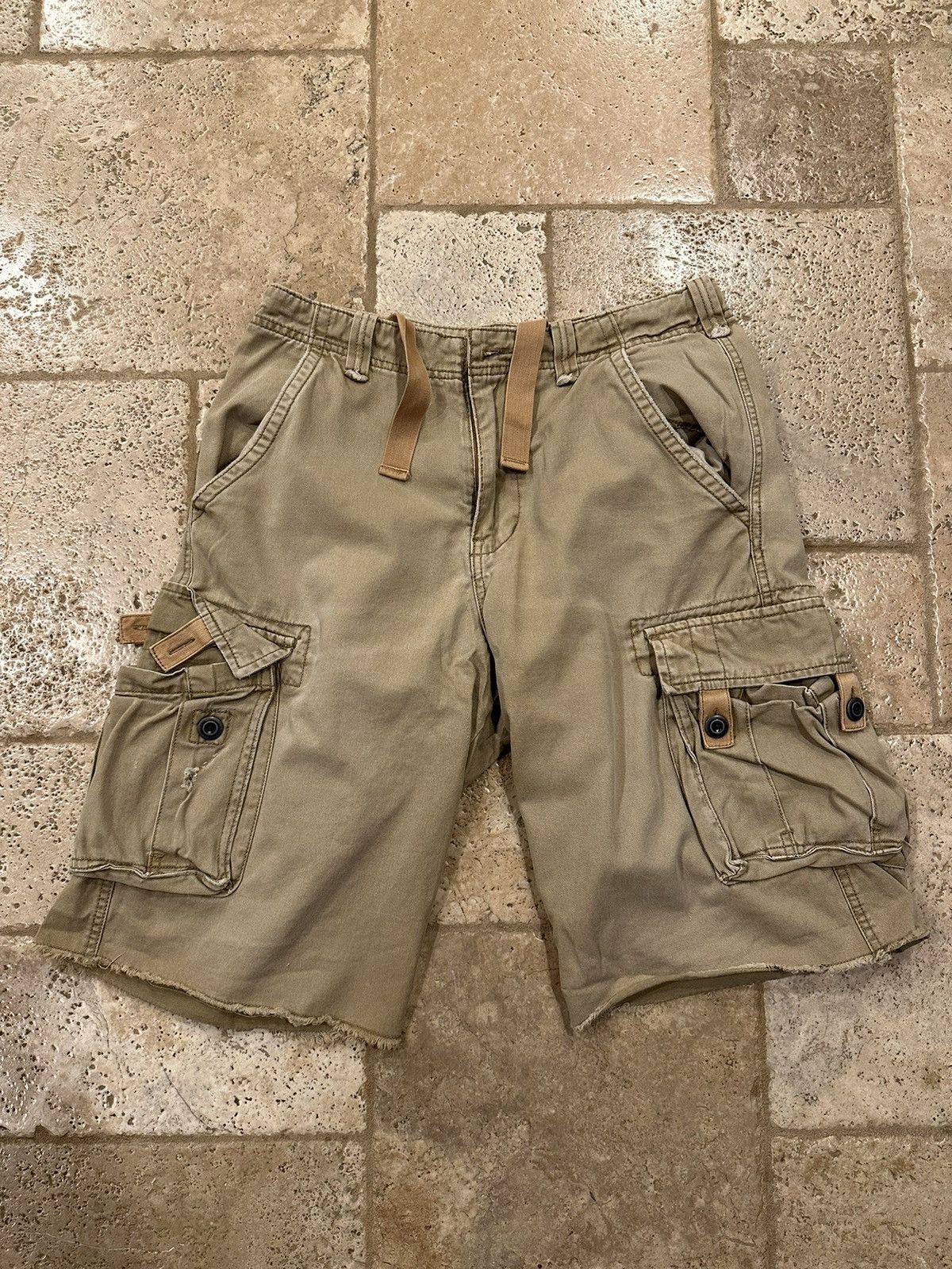 Other Streetwear Vintage Vintage No Boundaries Tan Cargo Shorts Grailed