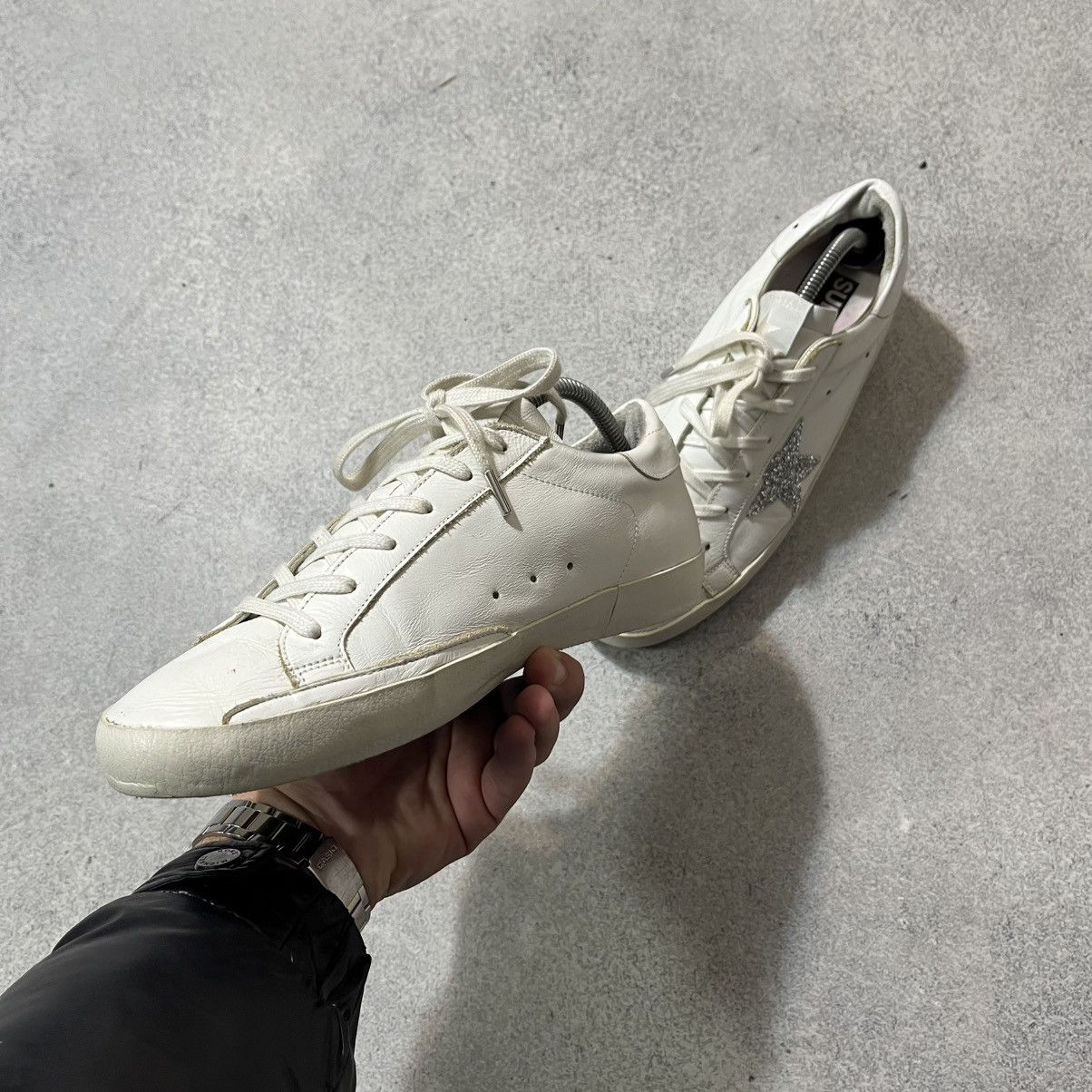 Golden Goose Golden Goose Super Star Sneakers Shoes White Size US 7 / EU 40 - 3 Thumbnail