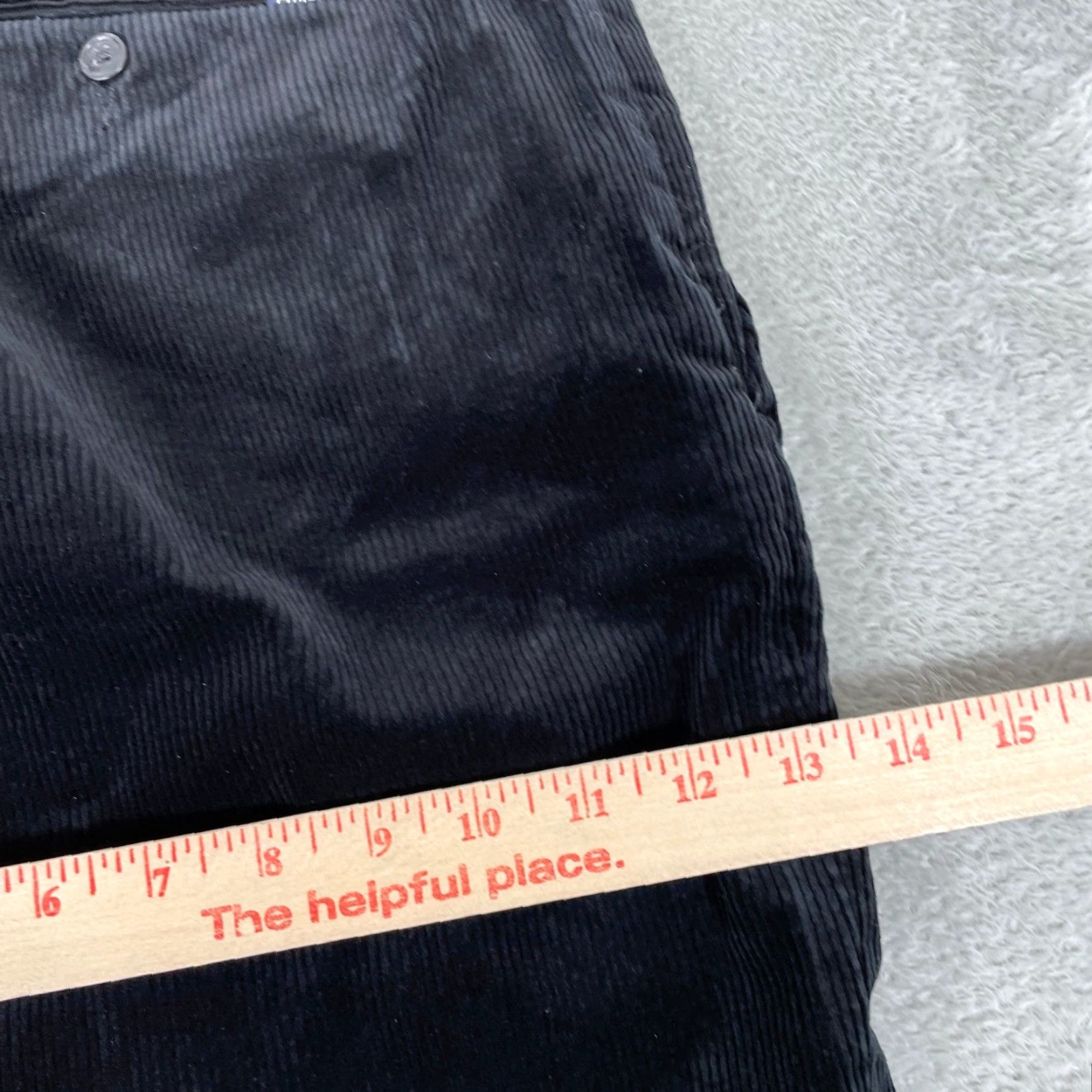 Polo Ralph Lauren Polo Ralph Lauren Corduroy Pants Mens 38x32 Black Classic Fit Hem Size US M / EU 48-50 / 2 - 7 Thumbnail