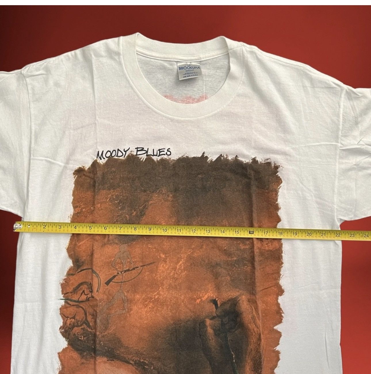 Brockum Vintage 90s Moody Blues Brockum Band Tee Cave Graphic USA Size US L / EU 52-54 / 3 - 10 Thumbnail