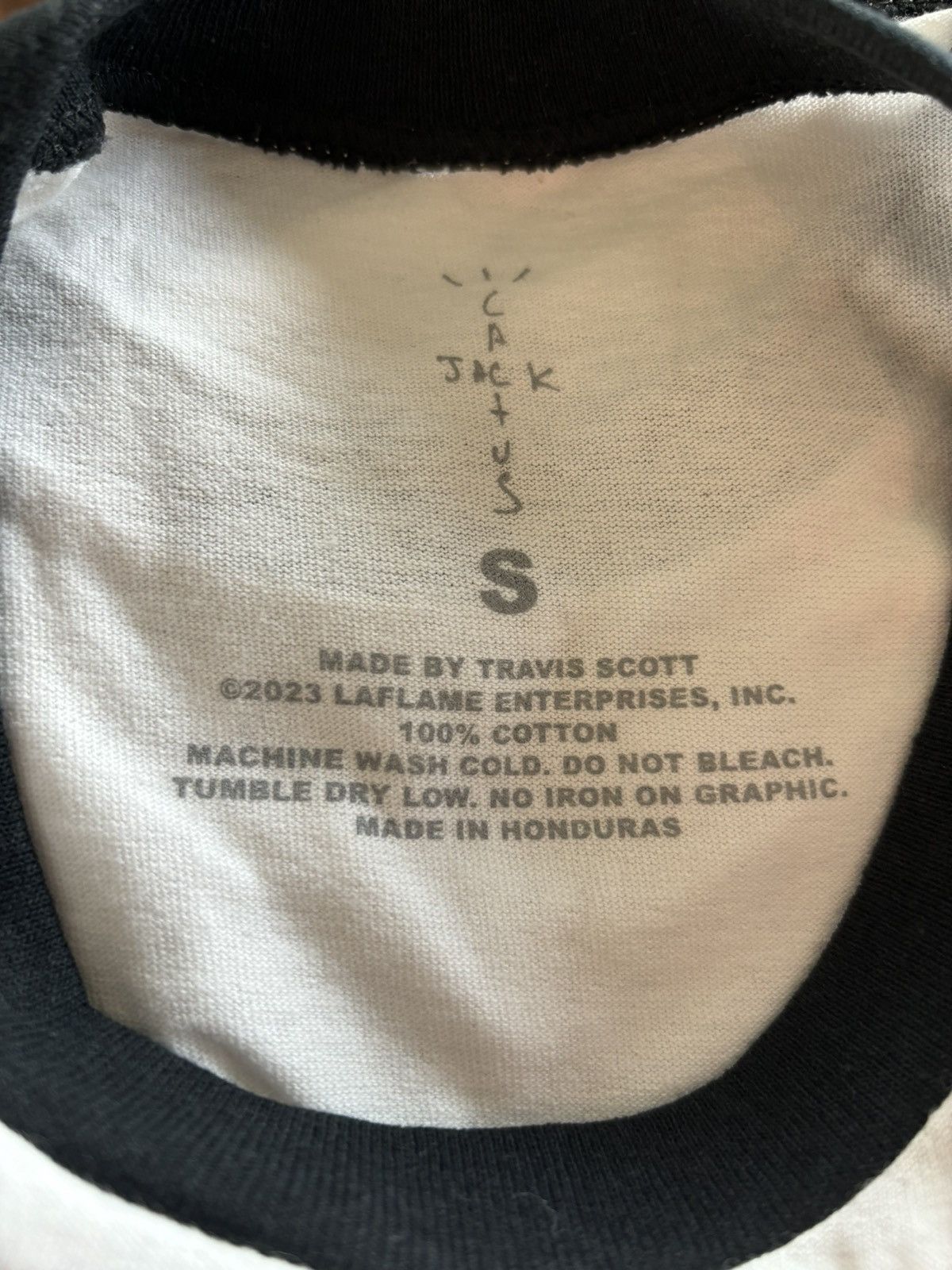 Travis Scott Cactus Jack 2023 Celebrity Softball Classic Raglan Size US S / EU 44-46 / 1 - 5 Thumbnail