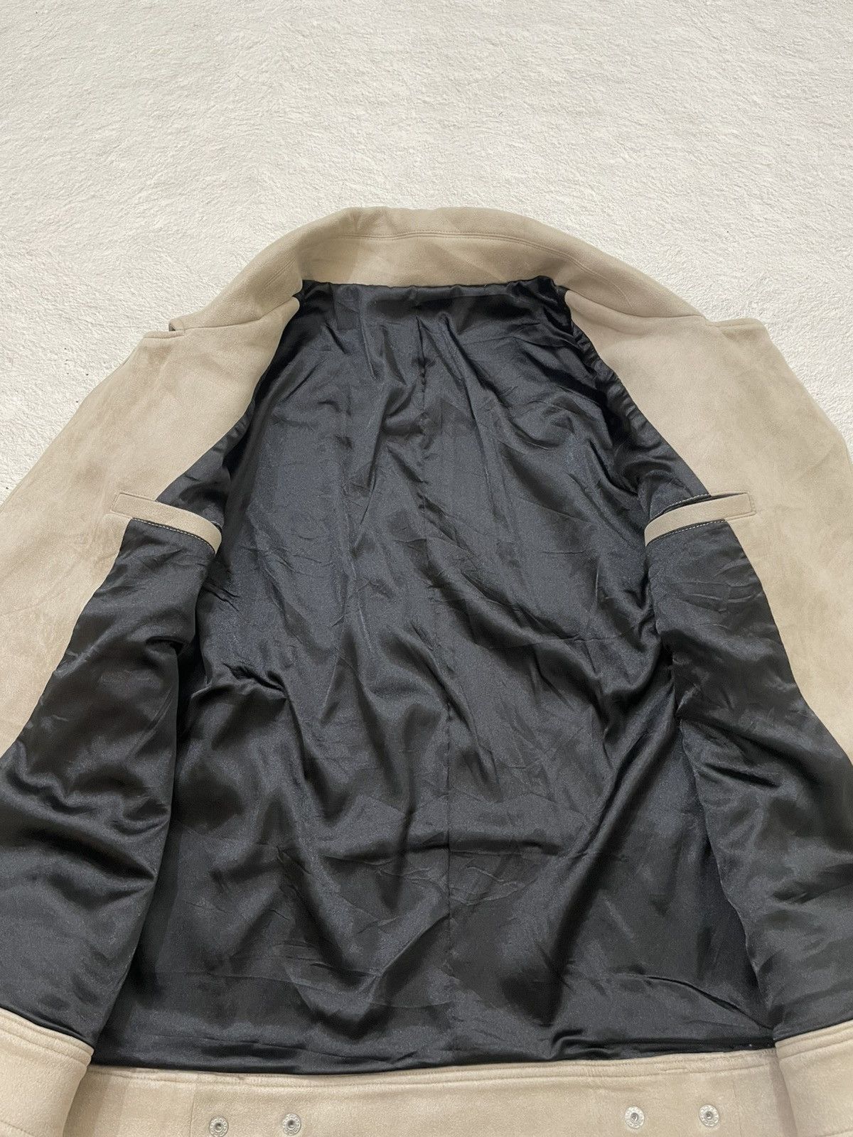 Japanese Brand 00s Japan Jacket Shearling Collar Asymmetrical Zip Vkei Y2K Size US M / EU 48-50 / 2 - 5 Thumbnail