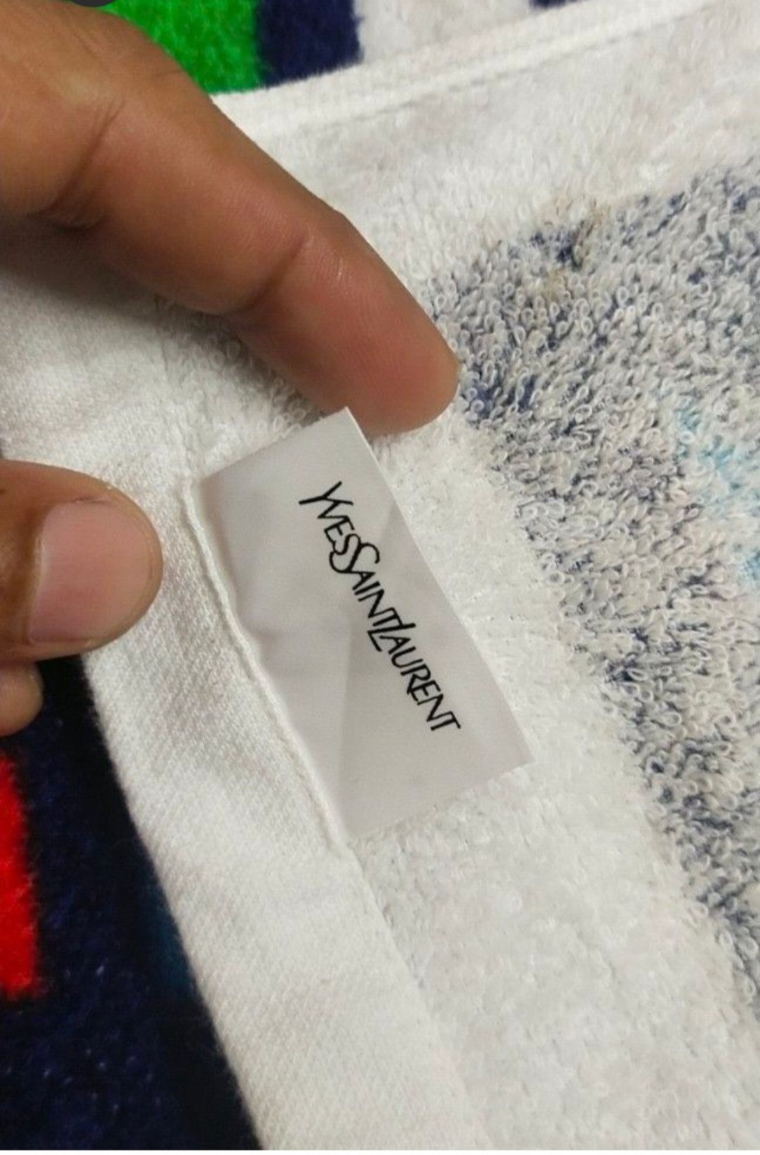Yves Saint Laurent Final😍 Drop Ysl Towel😍 Size ONE SIZE - 3 Thumbnail