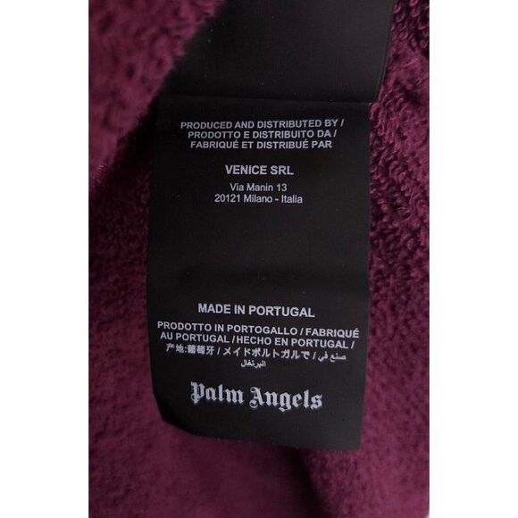 Palm Angels Palm Angels Teddy Bear Print Sweatshirt L Mens Plum Size US L / EU 52-54 / 3 - 13 Thumbnail