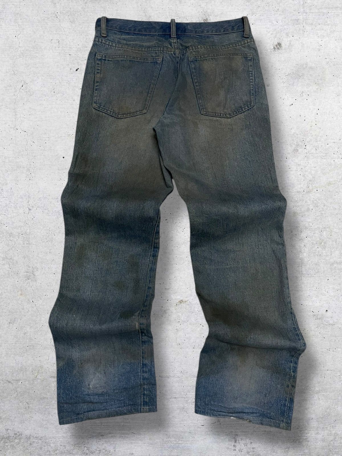 Hysteric Glamour RARE VINTAGE POINT OPERATION JAPAN DESIGNER MUDWASH STYLE Size US 29 - 9 Thumbnail