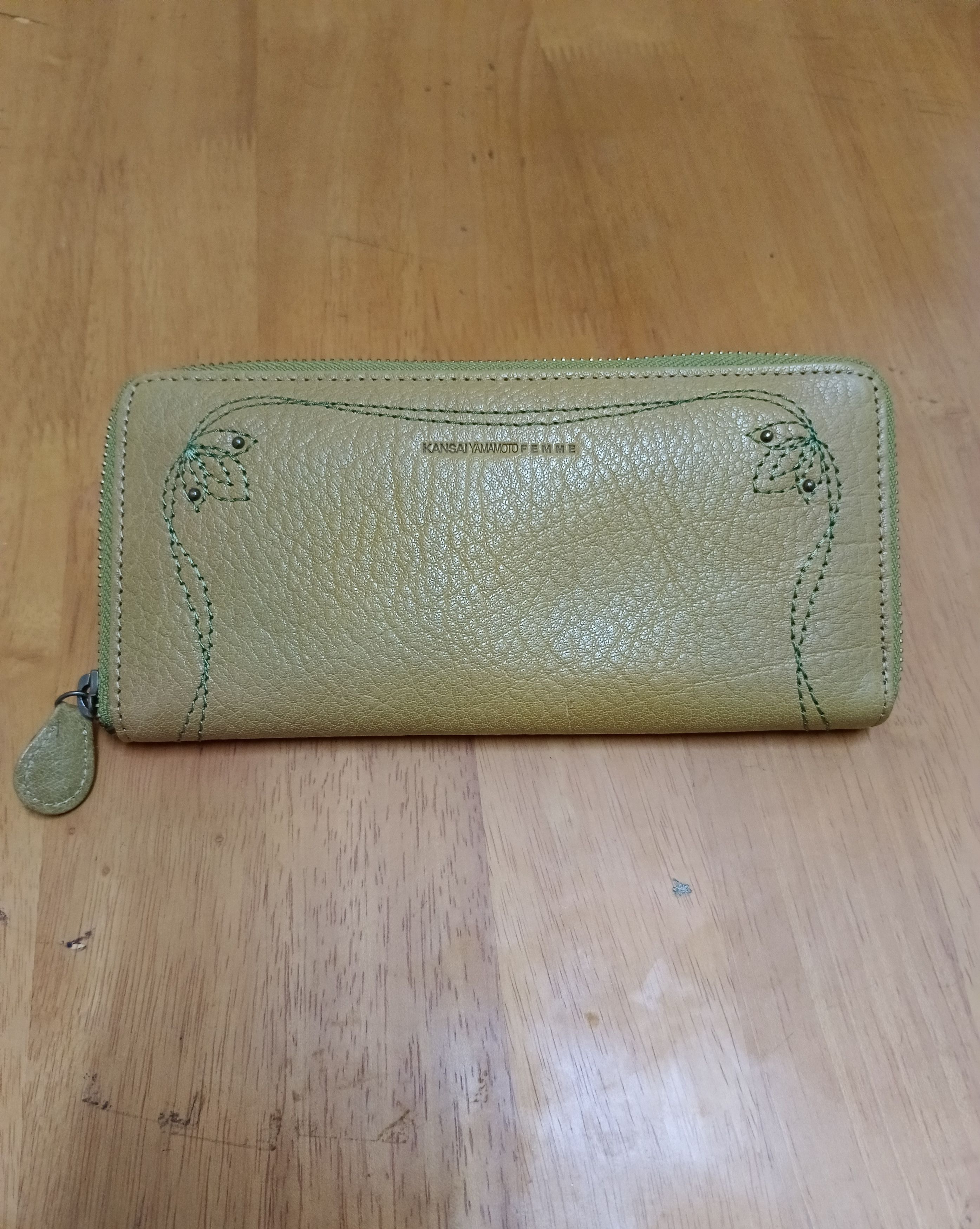 Kansai Yamamoto × Leather KANSAI YAMAMOTO LEATHER LONG WALLET Size ONE SIZE - 1 Thumbnail