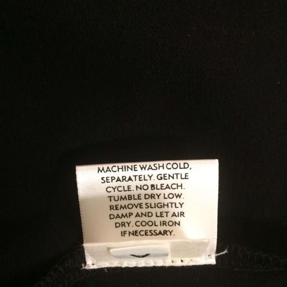 Eileen Fisher Eileen Fisher Black Fold Over Crepe Skirt Size 42" / US 20 - 7 Thumbnail