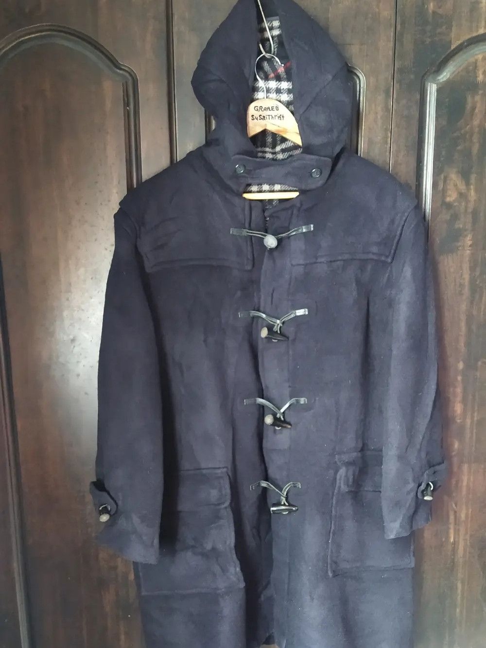 Burberry Burberry wool Parka jacket Made in England Size US XL / EU 56 / 4 - 1 Thumbnail