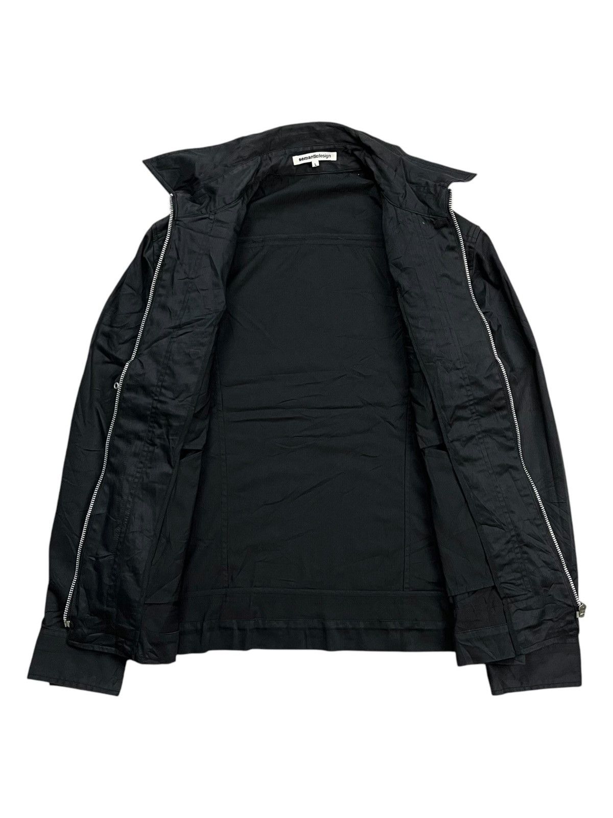 semanticdesign 2000s Semantic Design - Multizipper Cyber Rider Jacket Size US M / EU 48-50 / 2 - 2 Thumbnail