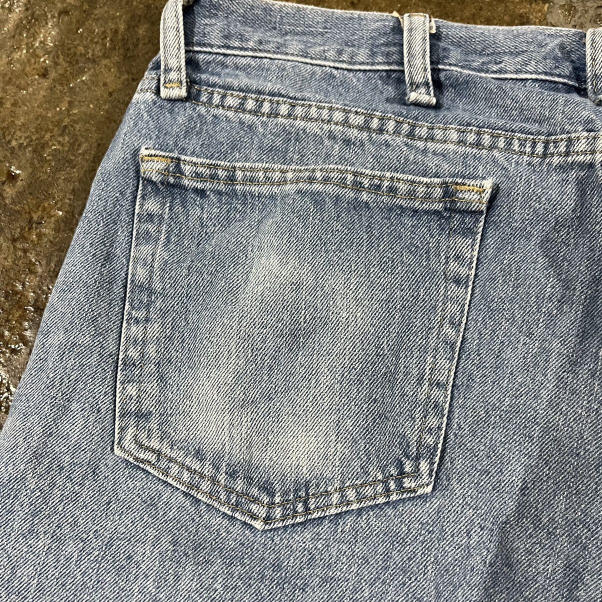 Carhartt × Vintage × Wrangler Vintage Carhartt Style Wrangler Jorts Faded Skater Shorts Size US 36 / EU 52 - 4 Thumbnail