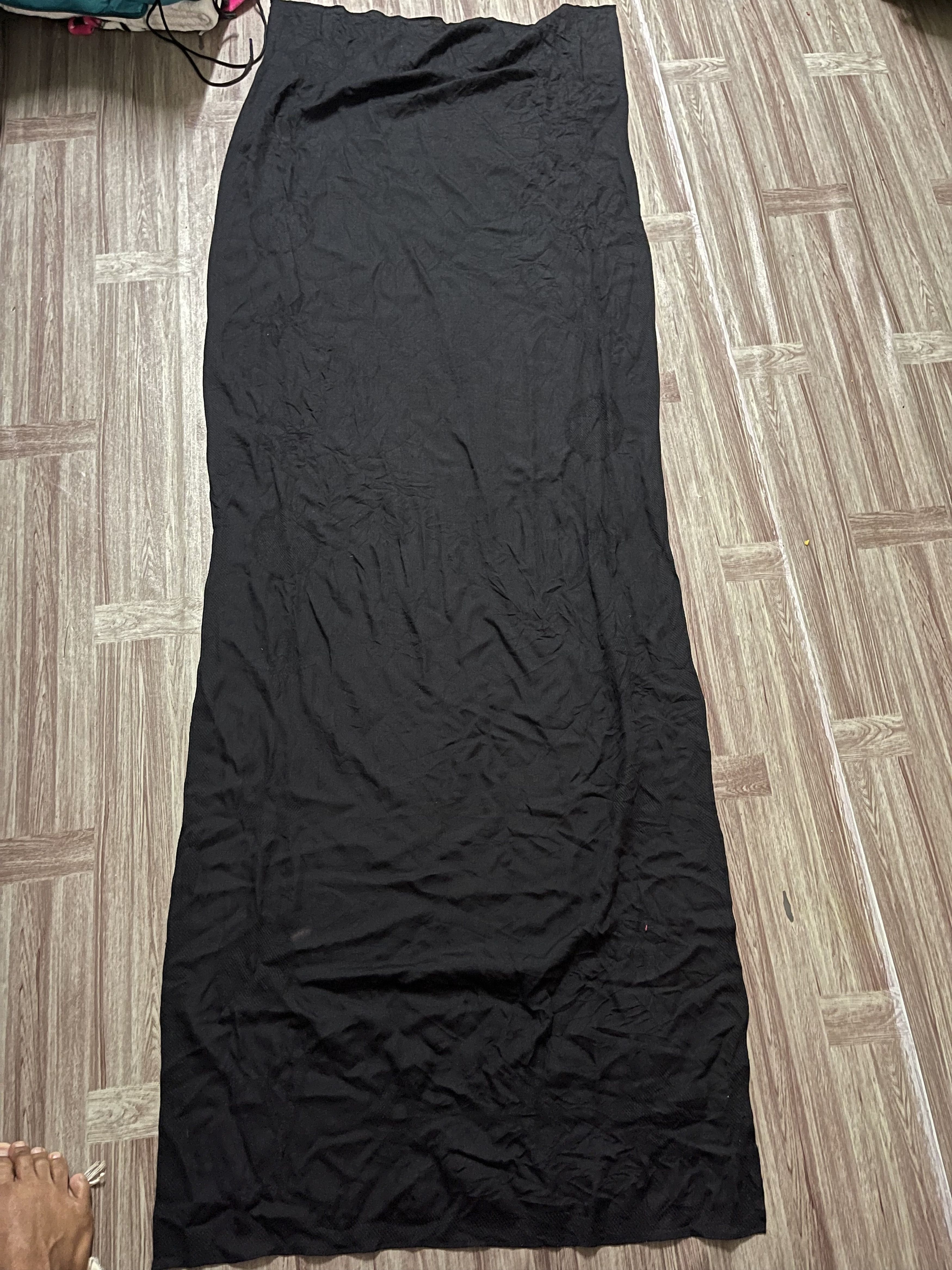 Louis Vuitton Louis vuitton monogram all black long scarf Size ONE SIZE - 3 Thumbnail