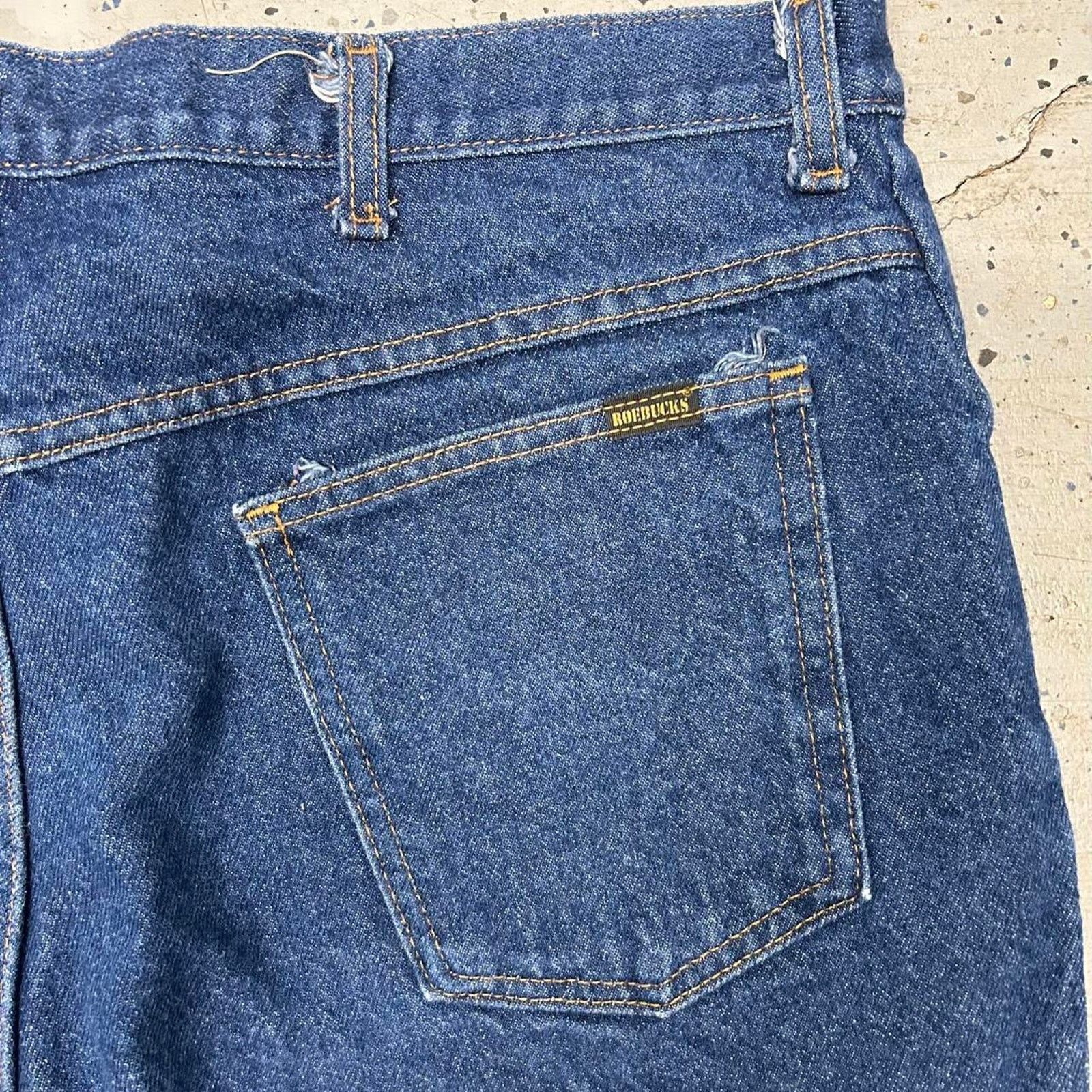 Other VTG Roebucks Dark wash denim shorts Size US 38 / EU 54 - 2 Thumbnail