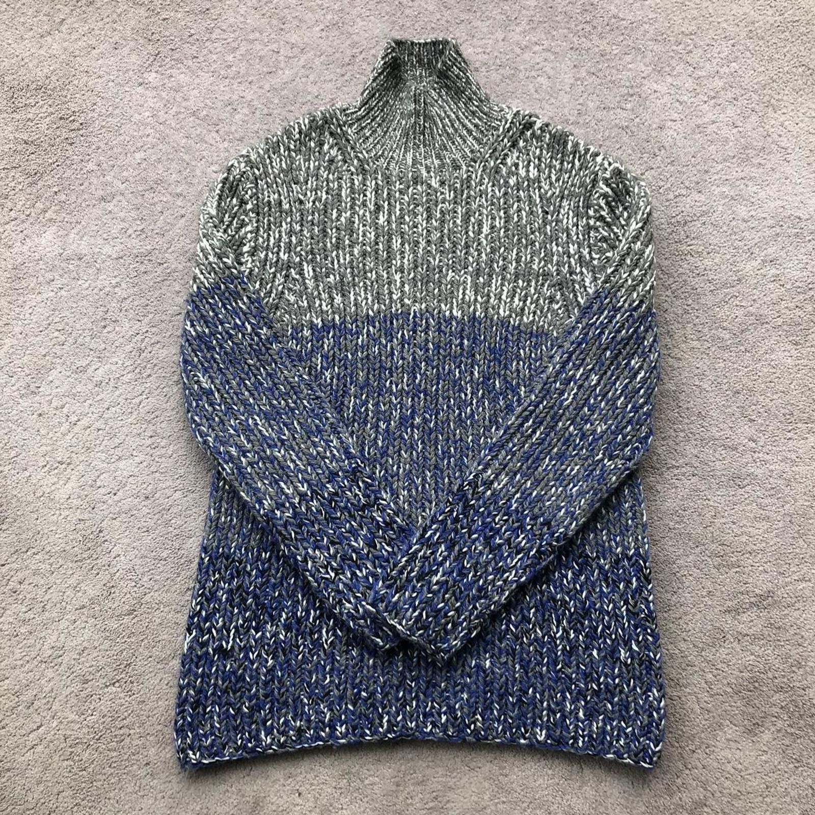 Balenciaga Balenciaga Wool Roll Neck Turtle Neck Sweater Jumper Size US M / EU 48-50 / 2 - 2 Thumbnail