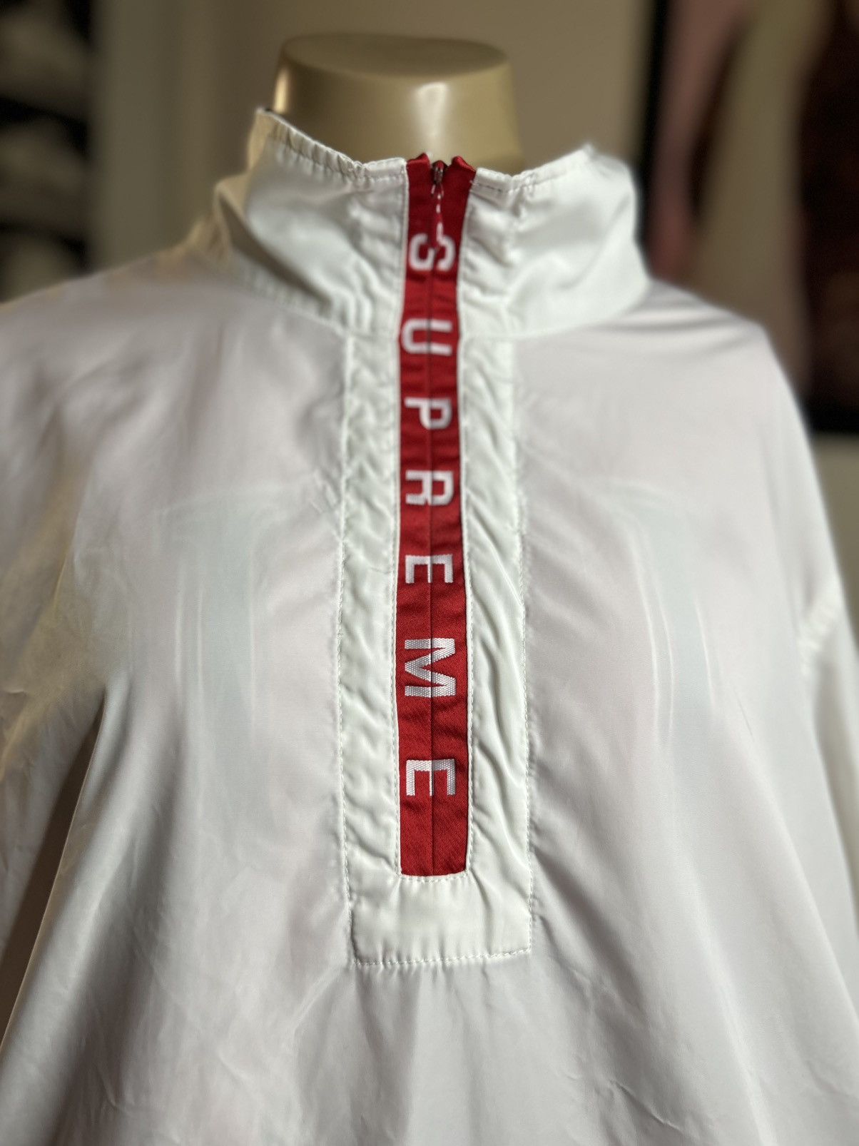 Supreme Supreme Half Zip Logo WindBreaker Size Large Size US L / EU 52-54 / 3 - 2 Thumbnail