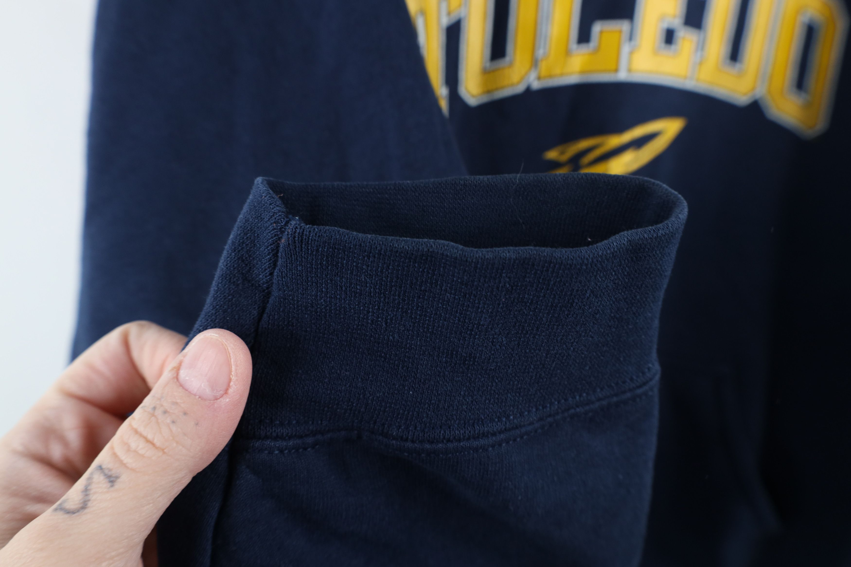 Vintage Vintage 90s Y2K Spell University of Toledo Rockets Hoodie Size US L / EU 52-54 / 3 - 10 Thumbnail