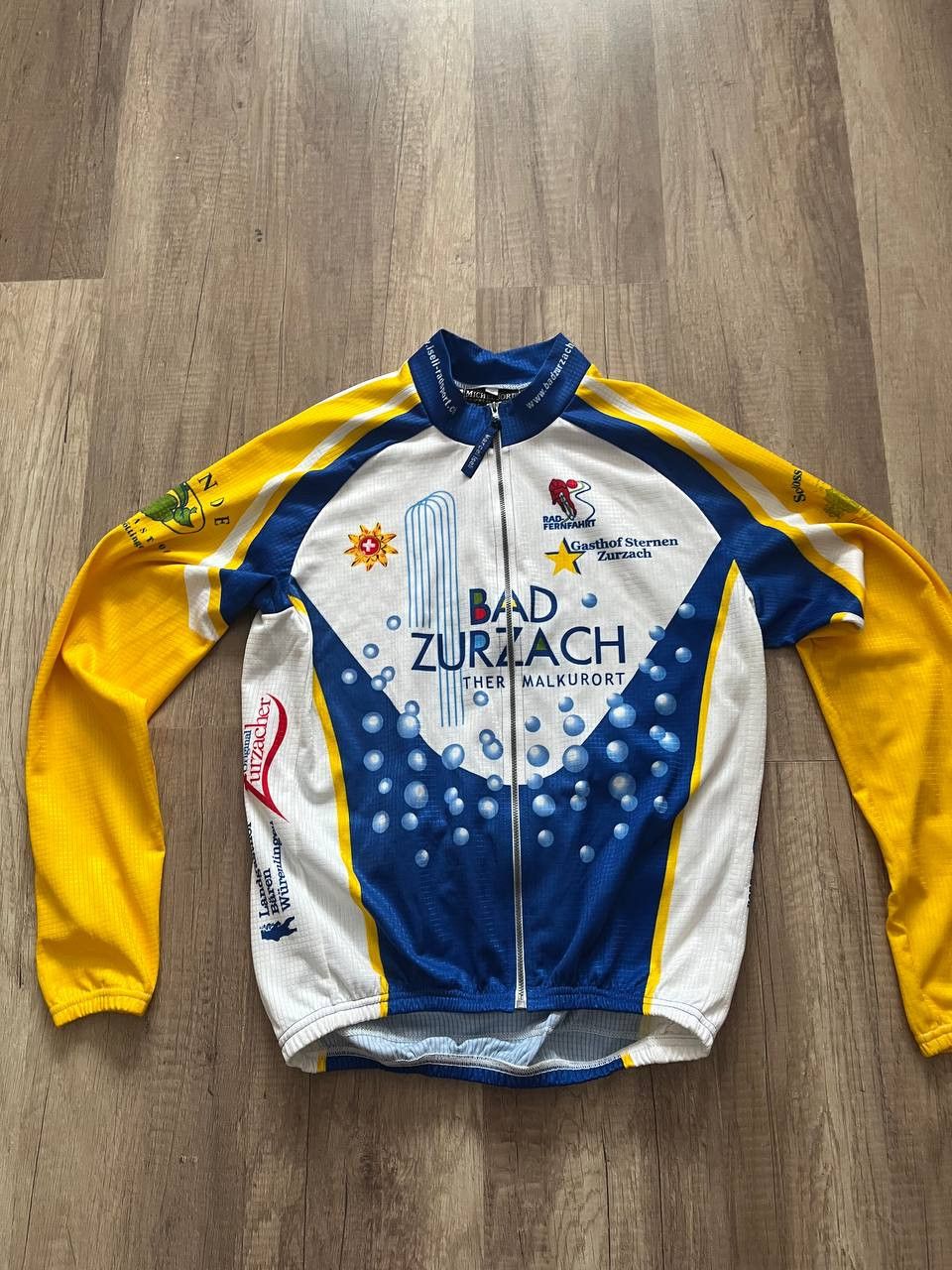Other Michel Jordi Cycling Jersey Bike Shirt Bad Zurzach Size US M / EU 48-50 / 2 - 1 Thumbnail