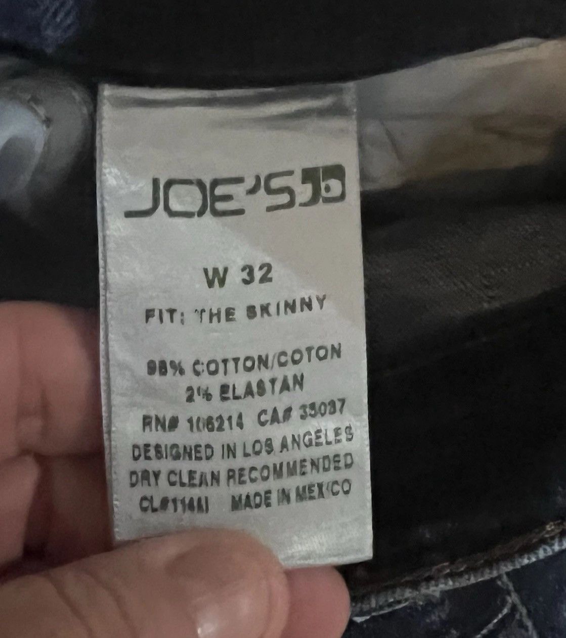 Designer Risen Jeans Womens 15/32 High Rise Bootcut Stretch Denim Size 36" / US 14 / IT 50 - 2 Thumbnail