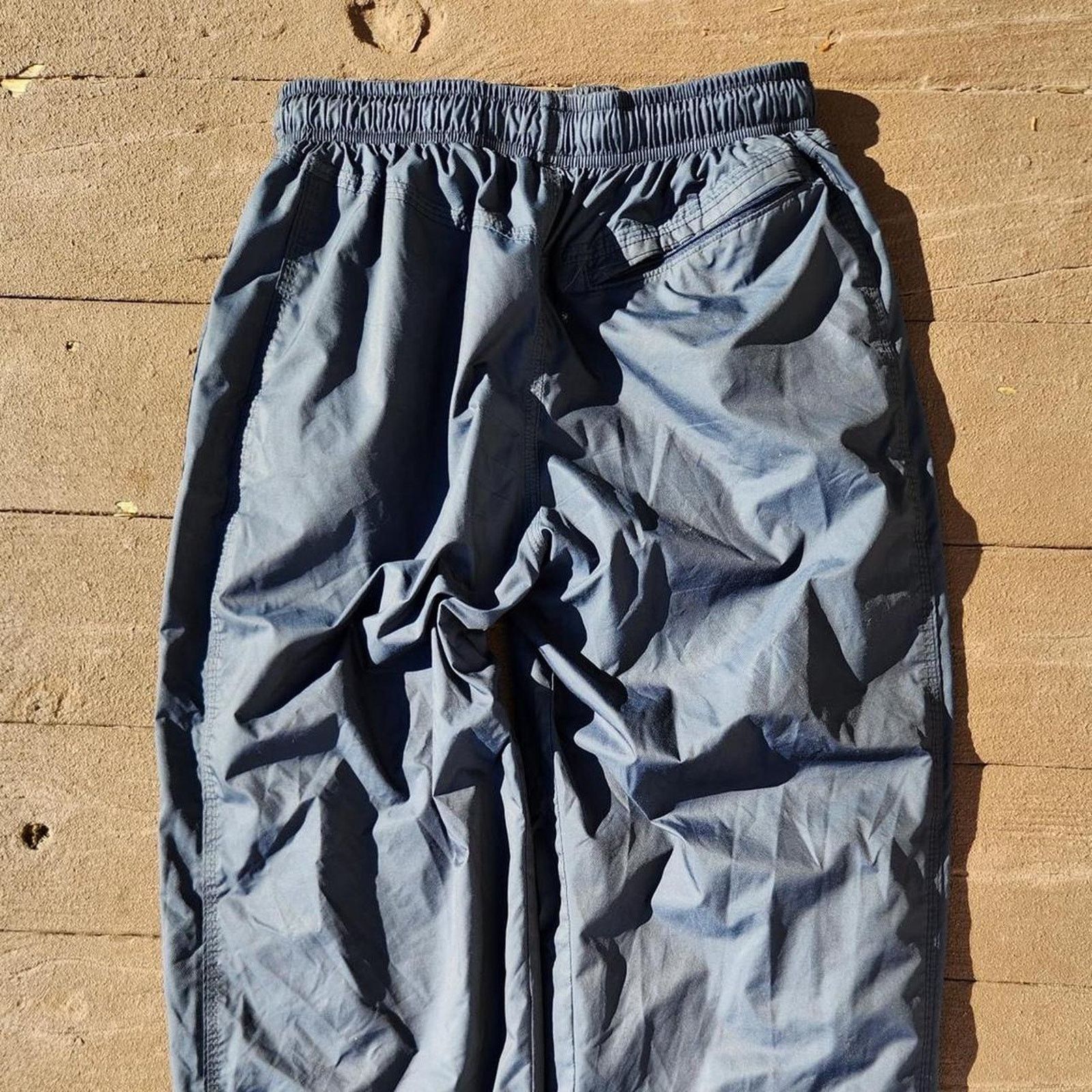 Nike Vintage Navy Blue Nike Track Pants Size US 32 / EU 48 - 2 Thumbnail