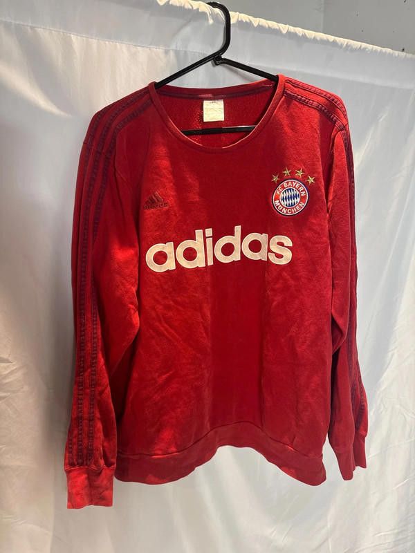 Adidas Adidas FC Bayern Munchen Sweatshirt Size US L / EU 52-54 / 3 - 2 Thumbnail
