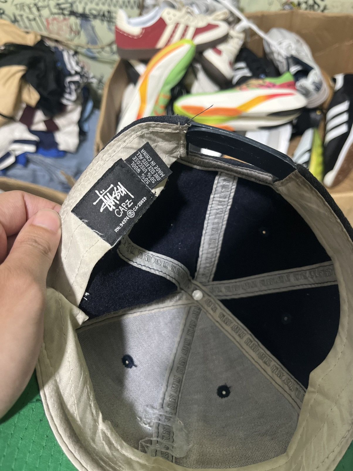 Stussy Stussy Logo S SnapBack Size ONE SIZE - 5 Thumbnail
