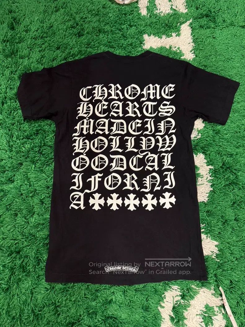 Chrome Hearts CHROME HEARTS Size S Sanskrit short sleeves on the back Size US S / EU 44-46 / 1 - 1 Thumbnail