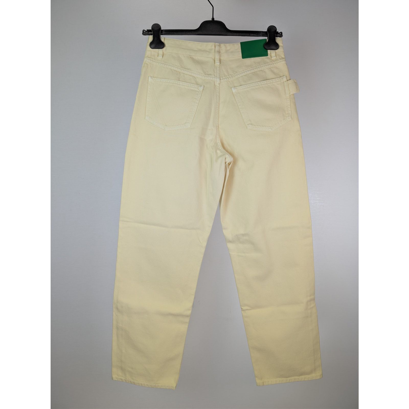 Bottega Veneta o1rshd1 Washed Coloured Denim Trousers Jean in Banana Size US 30 / EU 46 - 12 Thumbnail