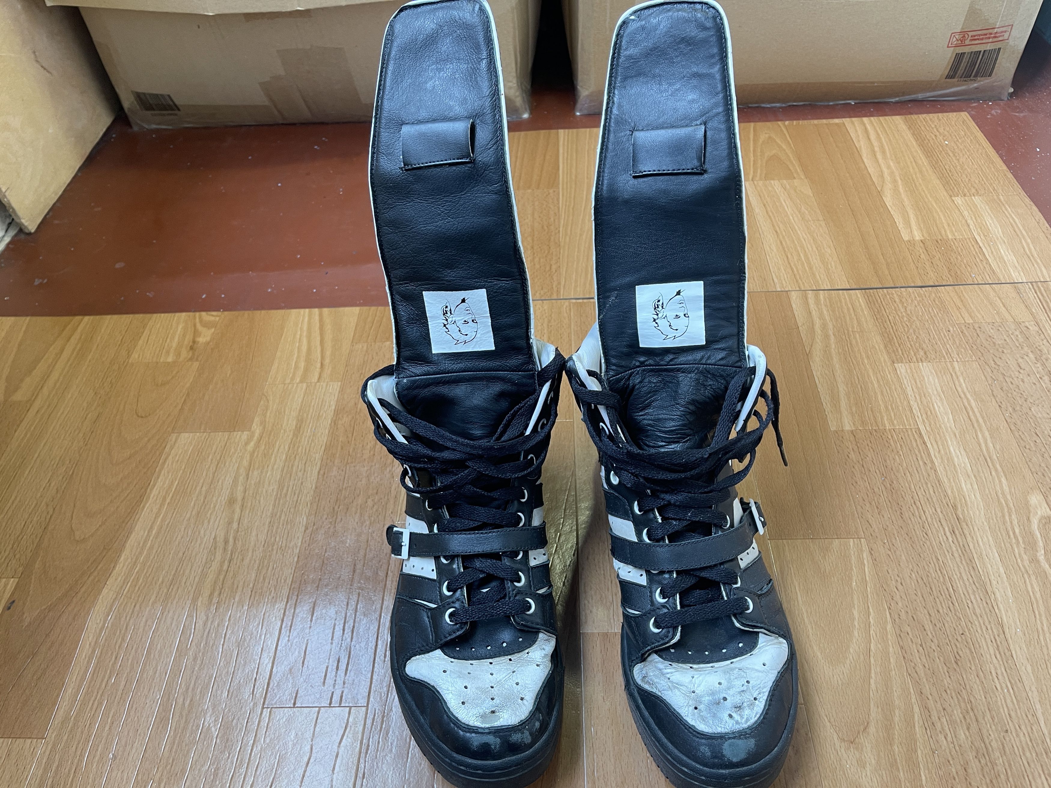 Adidas × Jeremy Scott Adidas Jeremy Scott Sneakers Conductor Instinct Shoes G00905 Size US 9 / EU 42 - 14 Thumbnail