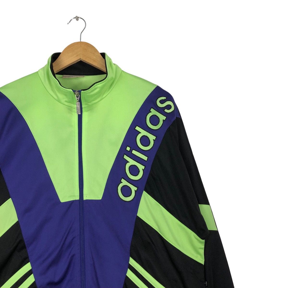 Adidas Adidas Vintage Jacket 90s Japan Production Medium Size US M / EU 48-50 / 2 - 5 Thumbnail