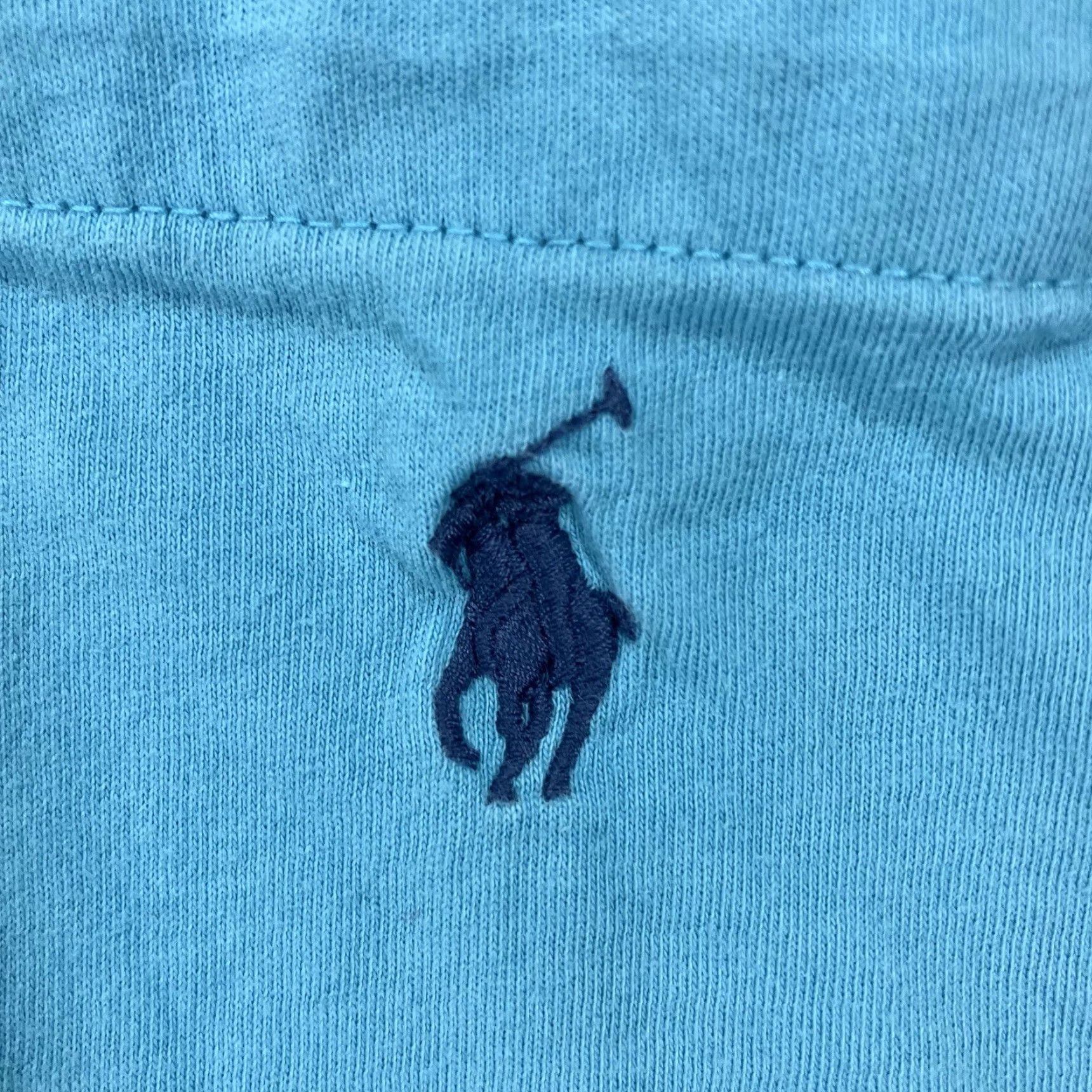 Polo Ralph Lauren Polo Ralph Lauren Shirt Mens Large Icy Blue Classic Fit Short Sleeve Cotton Size US L / EU 52-54 / 3 - 4 Thumbnail