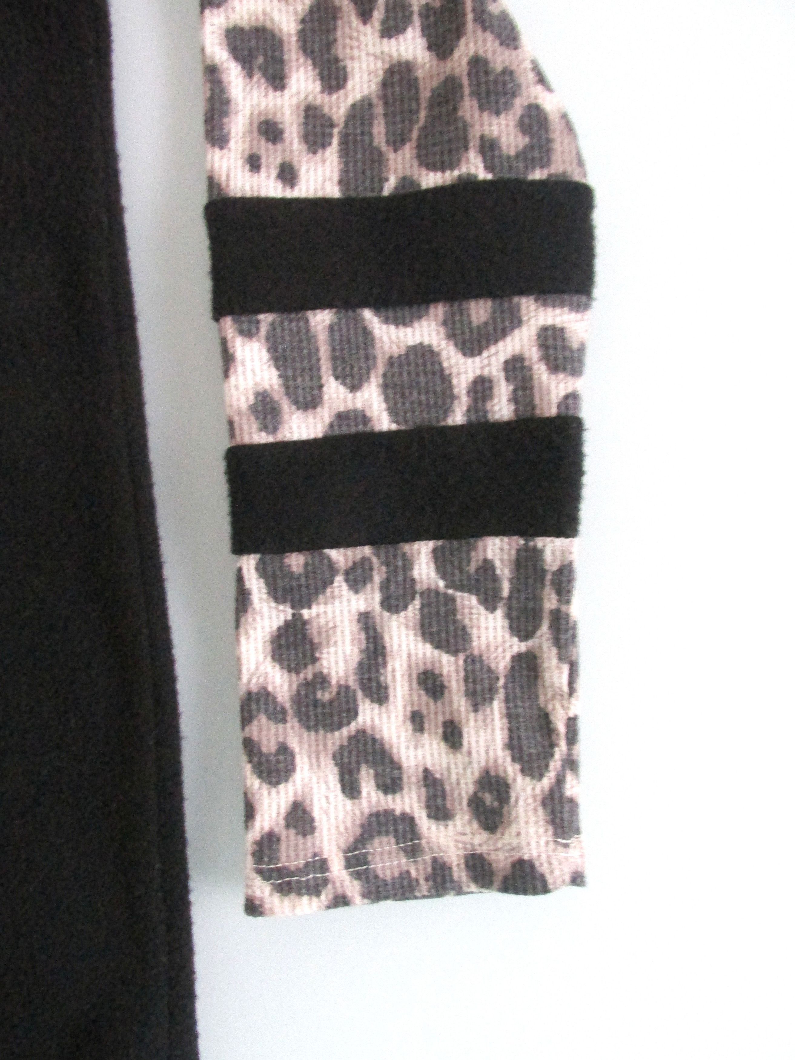 Other 7th Ray Women's Animal Print Knit Top Size Small Size S / US 4 / IT 40 - 4 Thumbnail