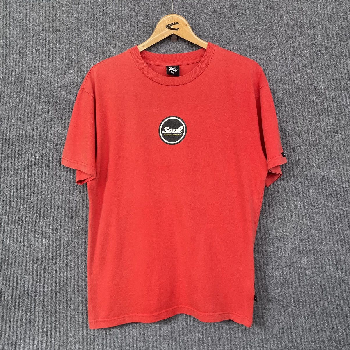 Vintage Vintage 90s Soul Skateboard T Shirt Size US L / EU 52-54 / 3 - 1 Thumbnail