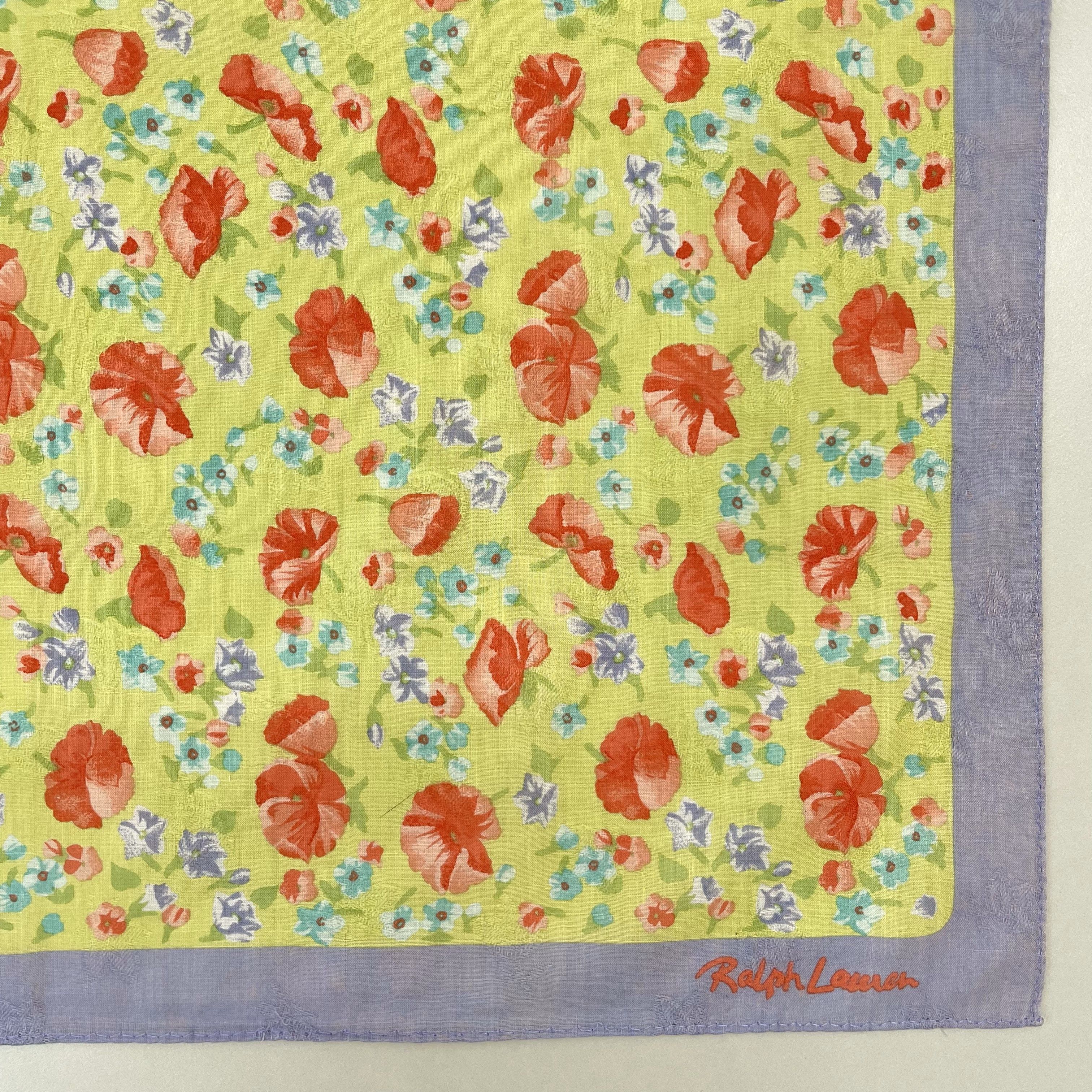 Ralph Lauren × Vintage Ralph Lauren Handkerchief / Neckerchief / Bandana - 4291 Size ONE SIZE - 6 Thumbnail