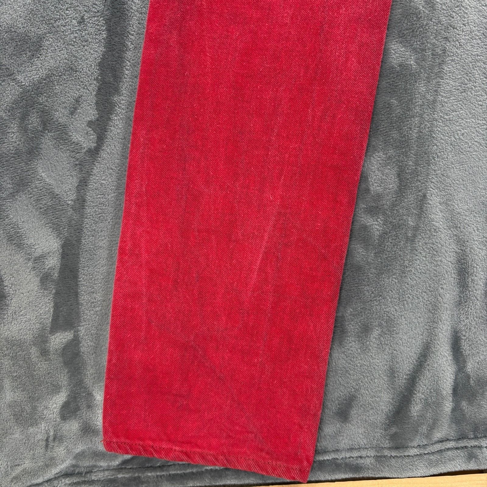 Levi's 1983 Vintage Levi’s 501 Distressed Selvedge Red USA Made Den Size US 28 / EU 44 - 12 Thumbnail