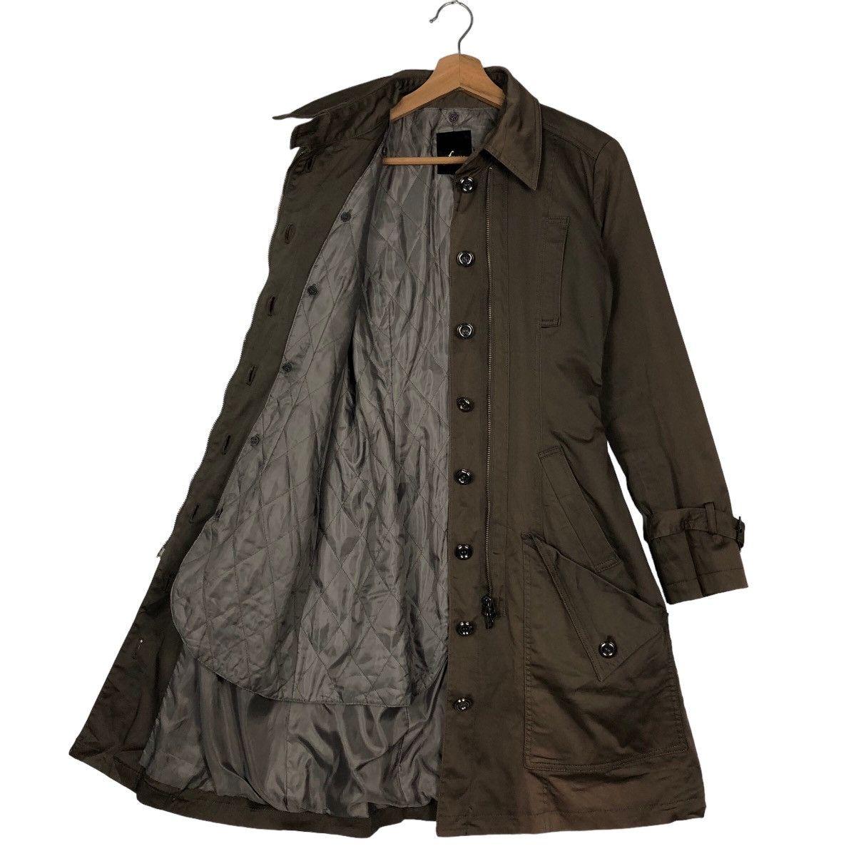 Japanese Brand 🔥Rare Bondage Parachute Biker Jacket Femme Tornado Mart Size M / US 6-8 / IT 42-44 - 9 Thumbnail