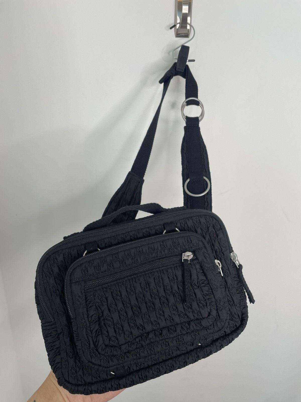 Eastpak × Raf Simons Eastpak x Raf Simons Waistbag Loop Black Size ONE SIZE - 4 Thumbnail
